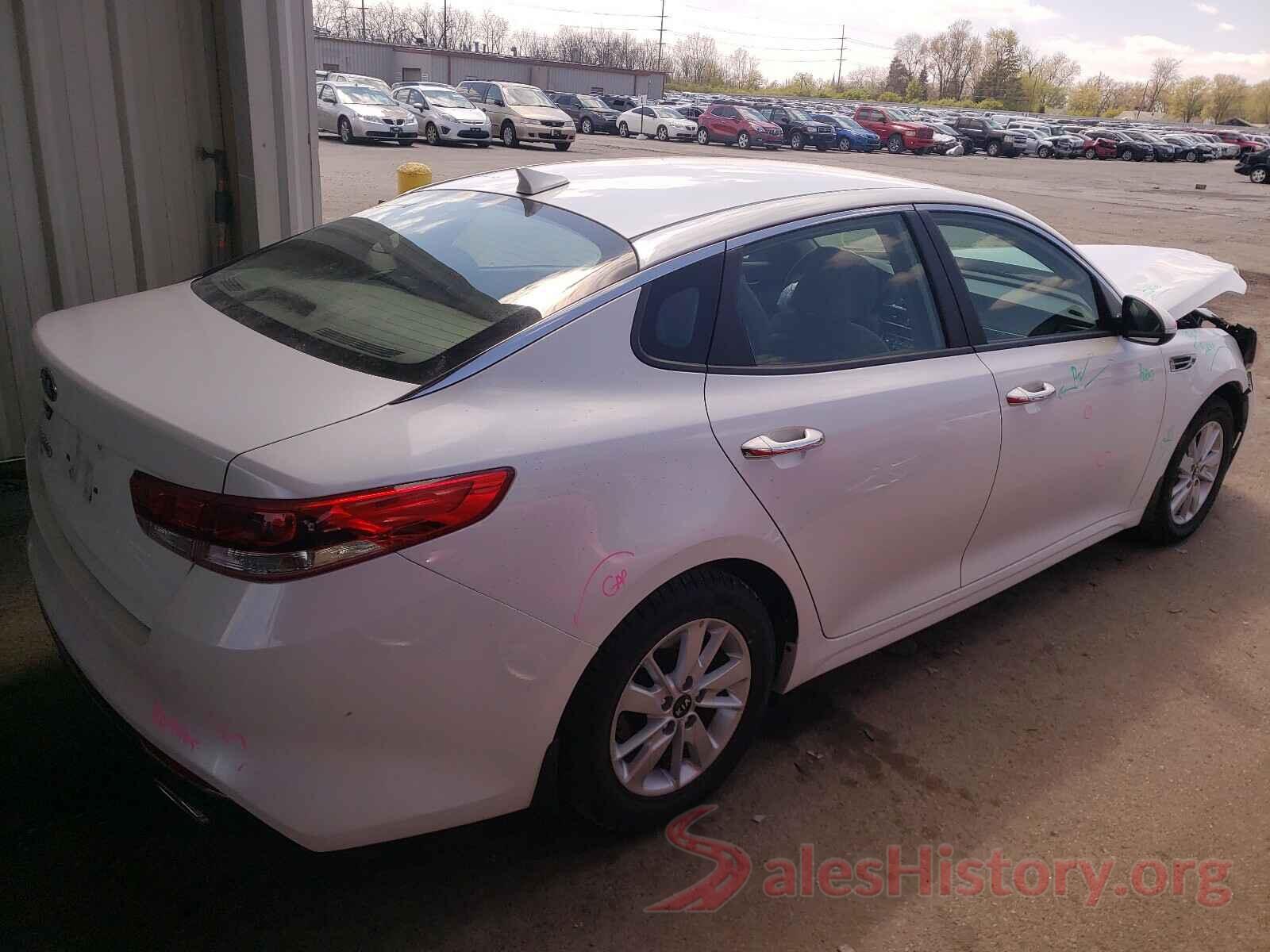 KNAGT4L31G5075738 2016 KIA OPTIMA