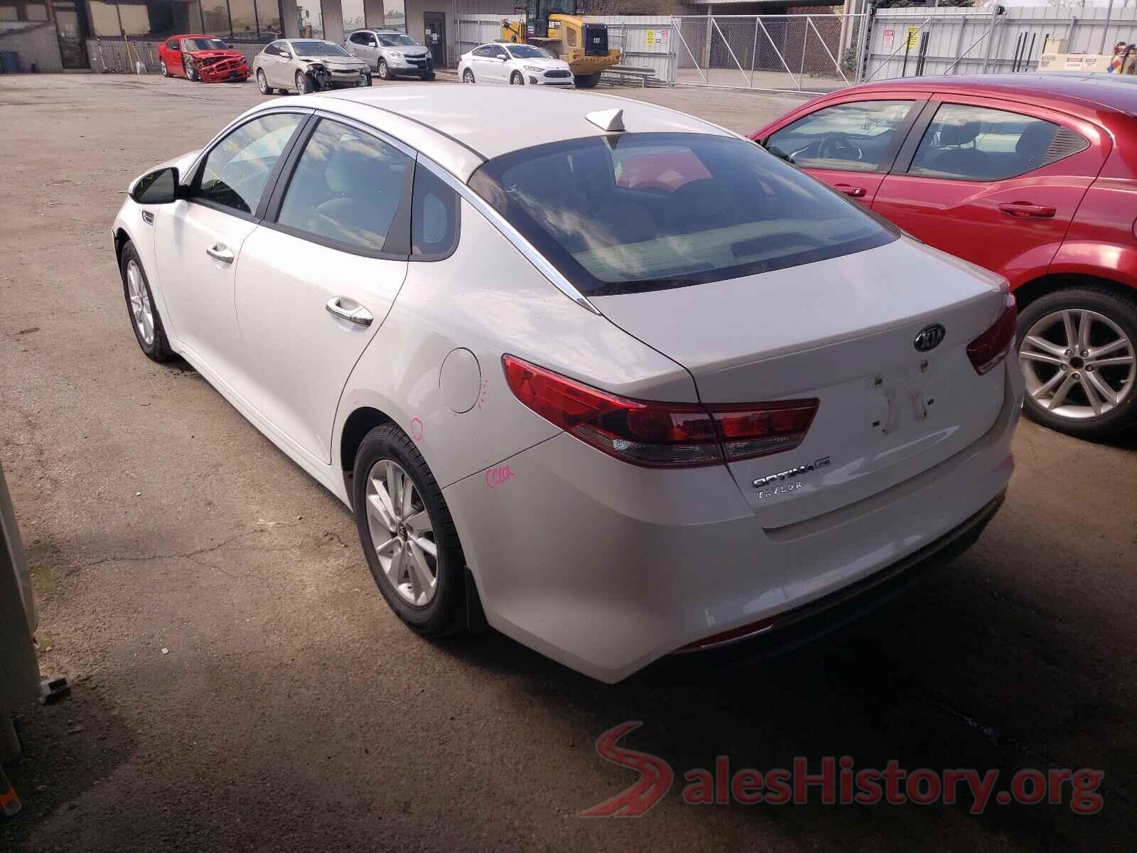 KNAGT4L31G5075738 2016 KIA OPTIMA