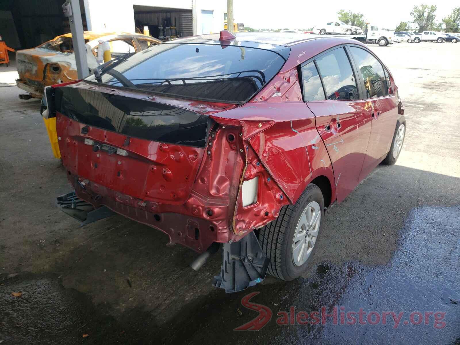 JTDKBRFU2G3508383 2016 TOYOTA PRIUS