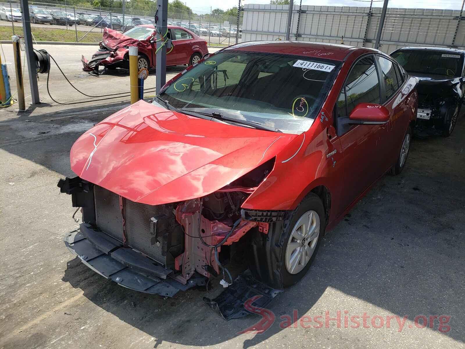 JTDKBRFU2G3508383 2016 TOYOTA PRIUS