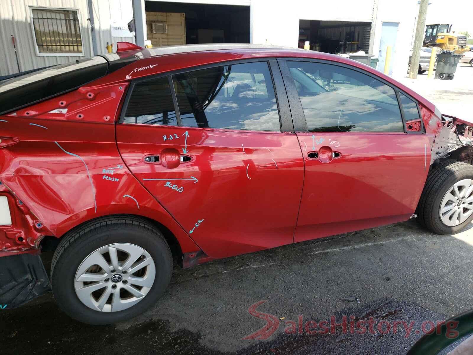 JTDKBRFU2G3508383 2016 TOYOTA PRIUS