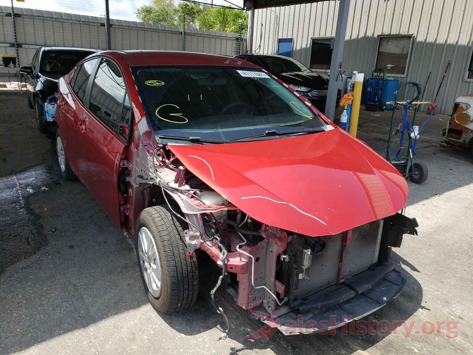 JTDKBRFU2G3508383 2016 TOYOTA PRIUS