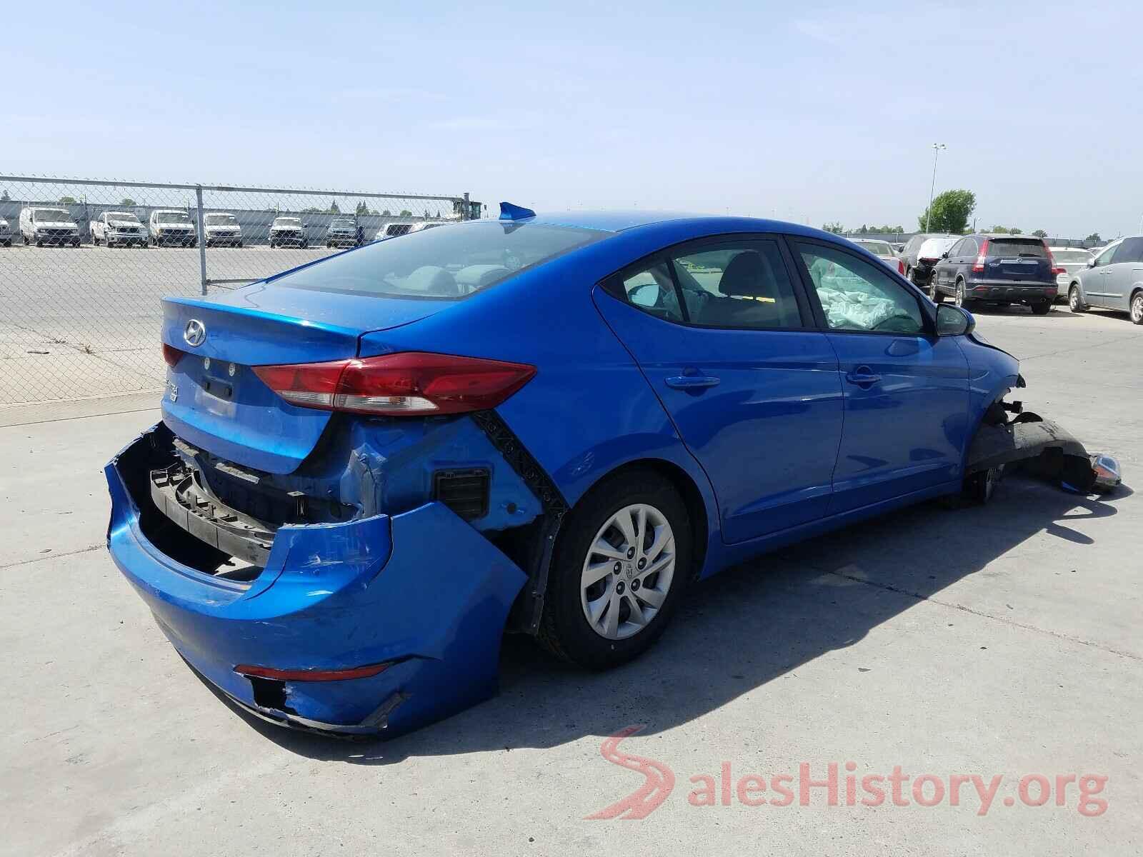 KMHD74LF4HU082660 2017 HYUNDAI ELANTRA