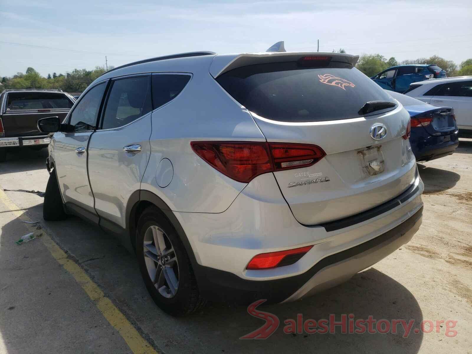 5XYZU3LB2HG459661 2017 HYUNDAI SANTA FE