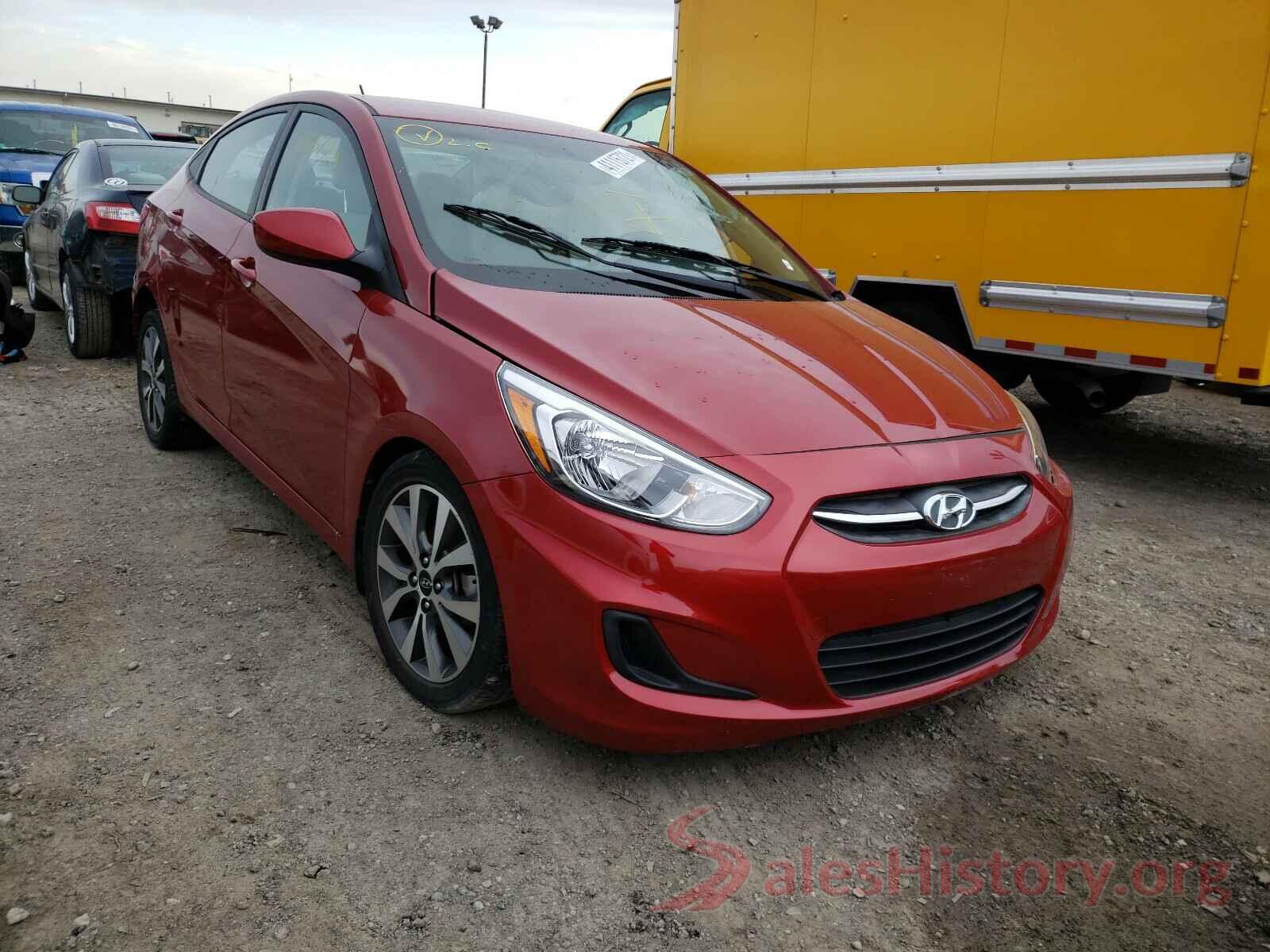 KMHCT4AEXHU370586 2017 HYUNDAI ACCENT