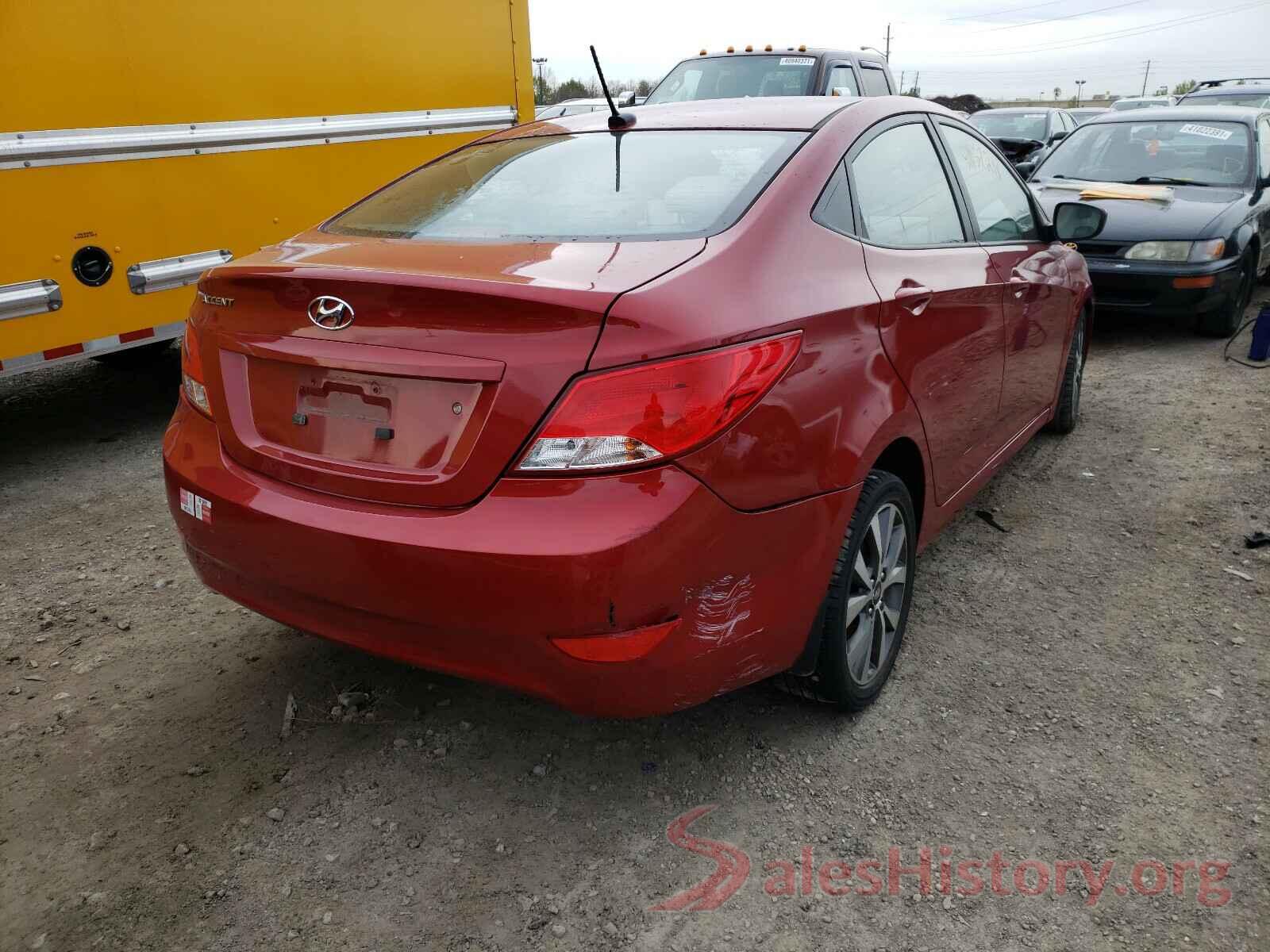 KMHCT4AEXHU370586 2017 HYUNDAI ACCENT