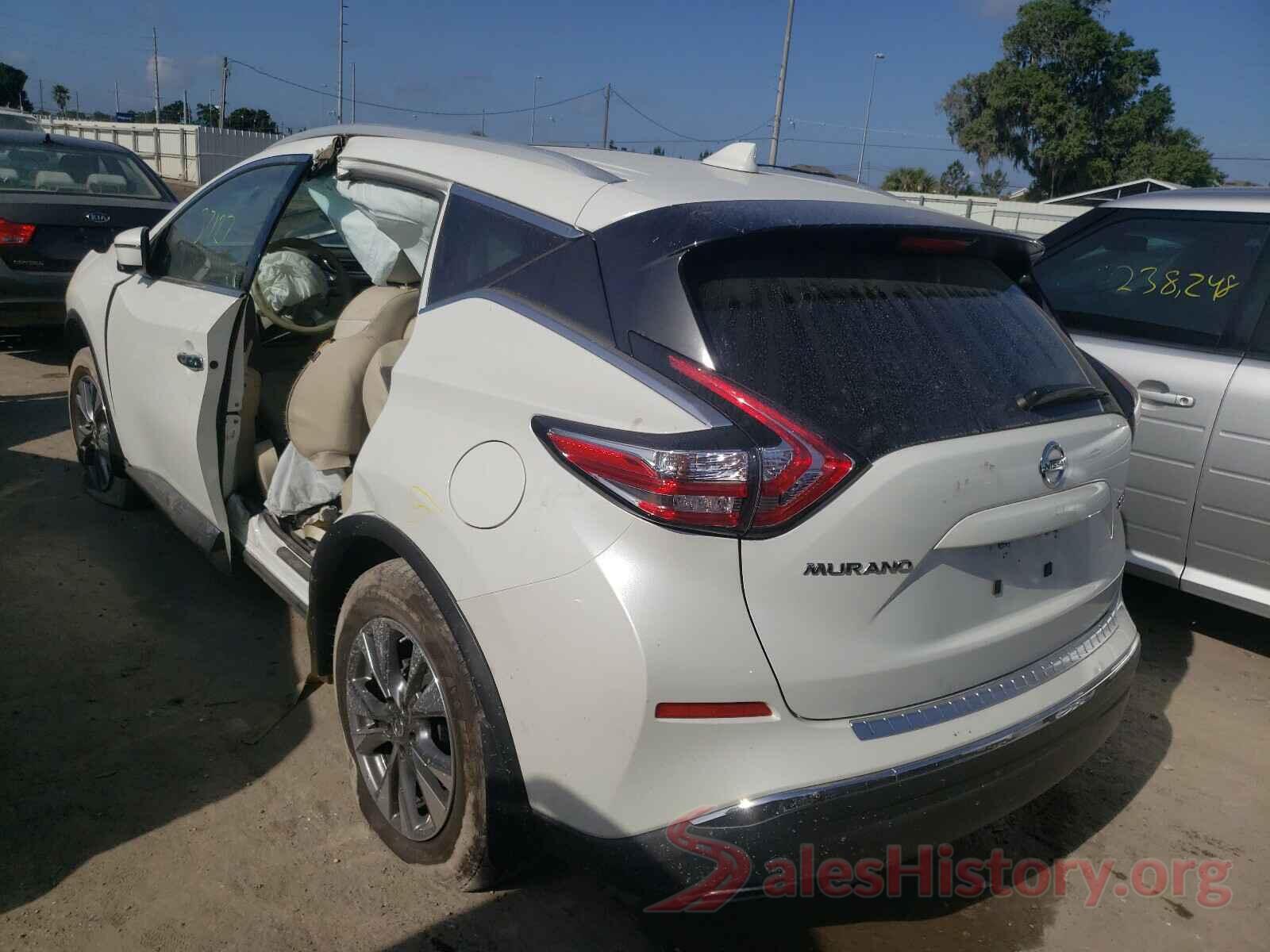 5N1AZ2MHXHN171886 2017 NISSAN MURANO