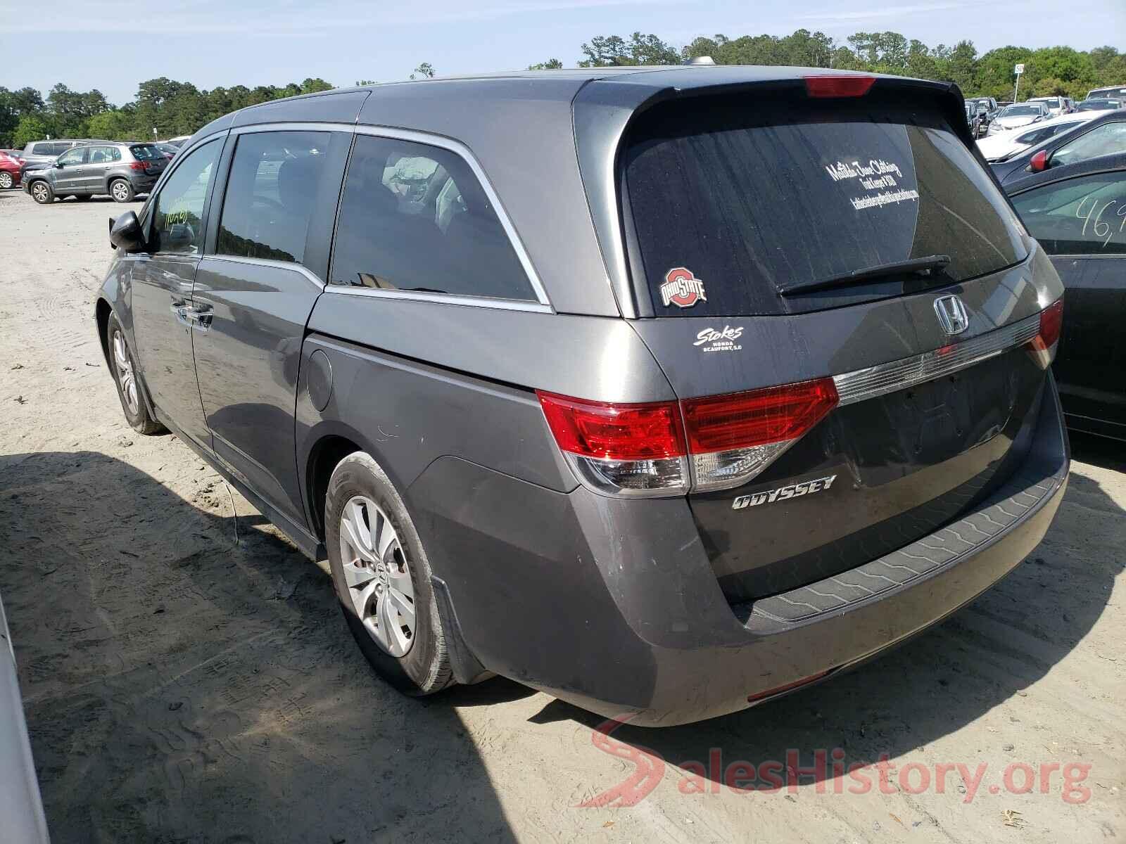 5FNRL5H6XGB148334 2016 HONDA ODYSSEY