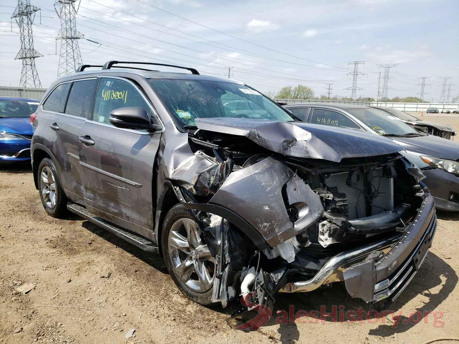 5TDDZRFH0KS950139 2019 TOYOTA HIGHLANDER