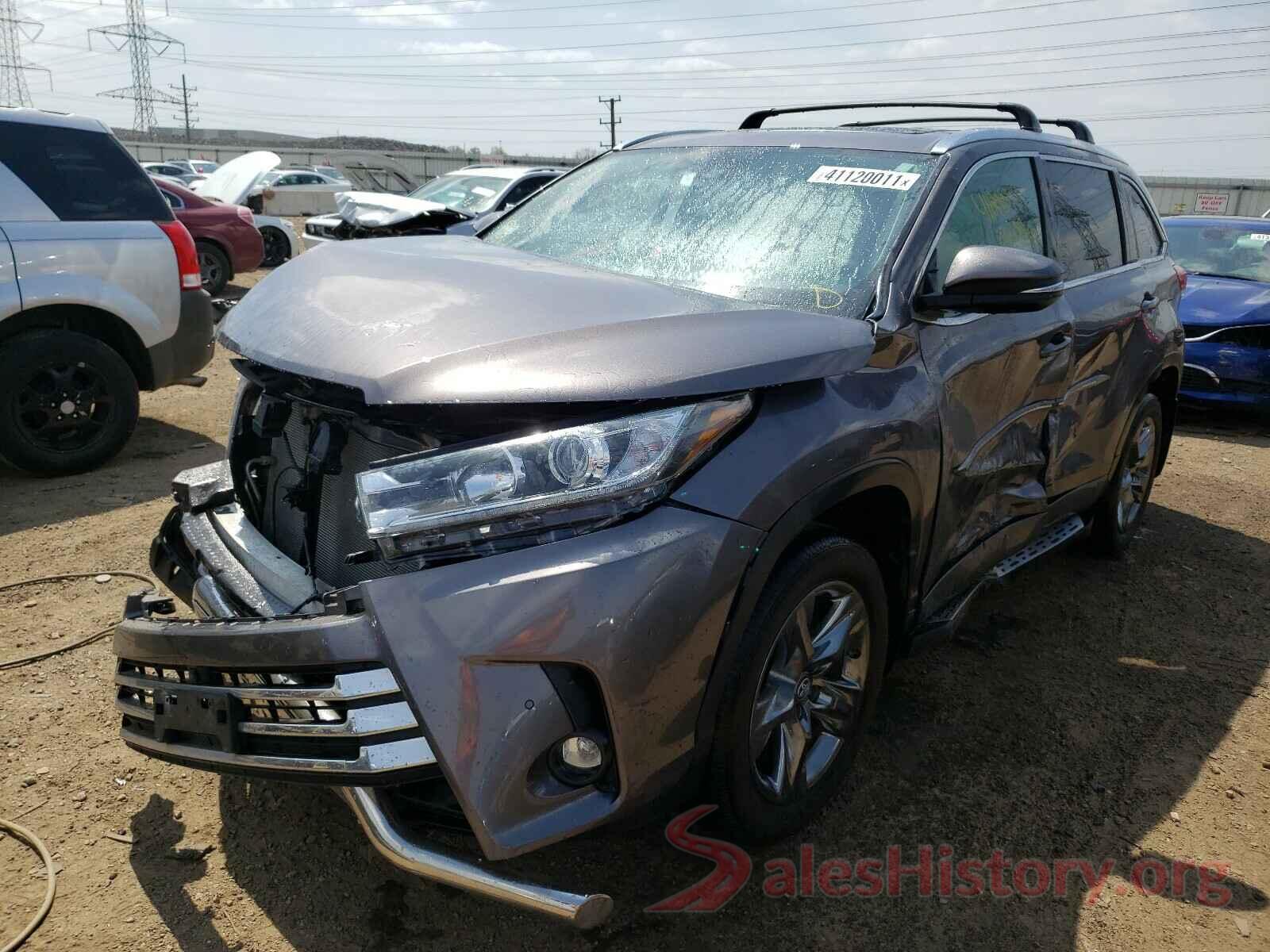 5TDDZRFH0KS950139 2019 TOYOTA HIGHLANDER