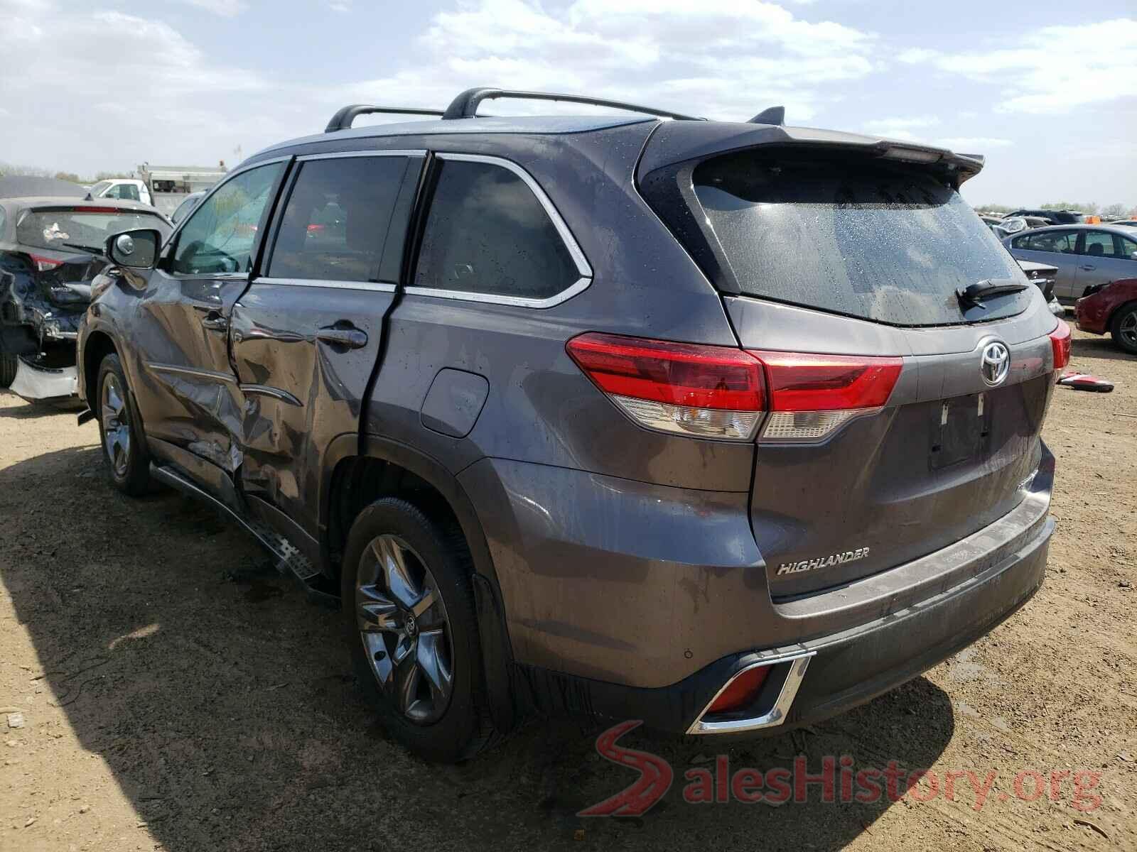 5TDDZRFH0KS950139 2019 TOYOTA HIGHLANDER