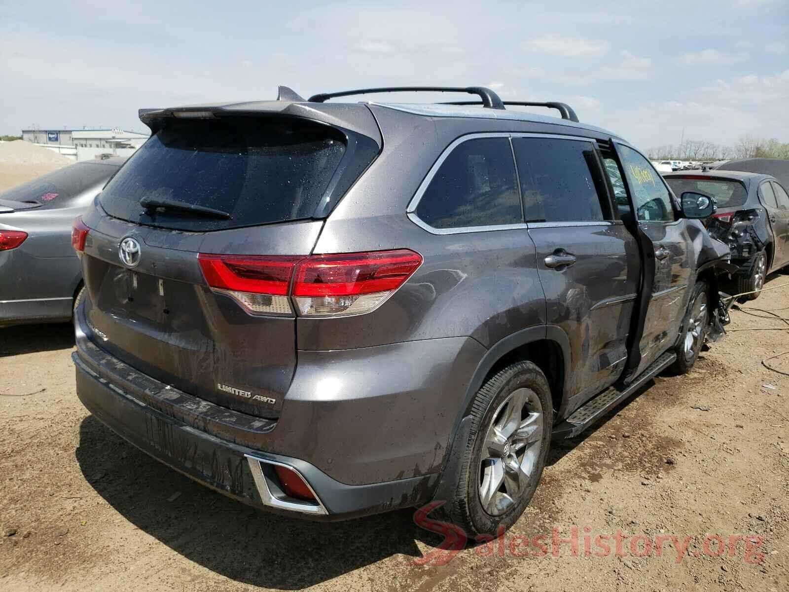 5TDDZRFH0KS950139 2019 TOYOTA HIGHLANDER