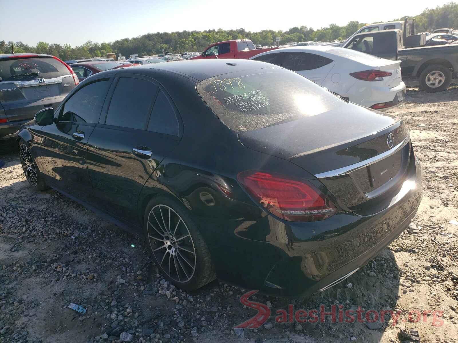 55SWF8DB3KU301898 2019 MERCEDES-BENZ C CLASS