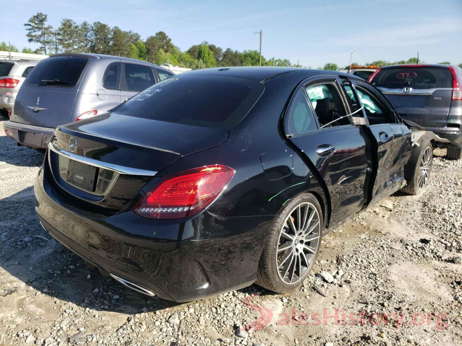 55SWF8DB3KU301898 2019 MERCEDES-BENZ C CLASS