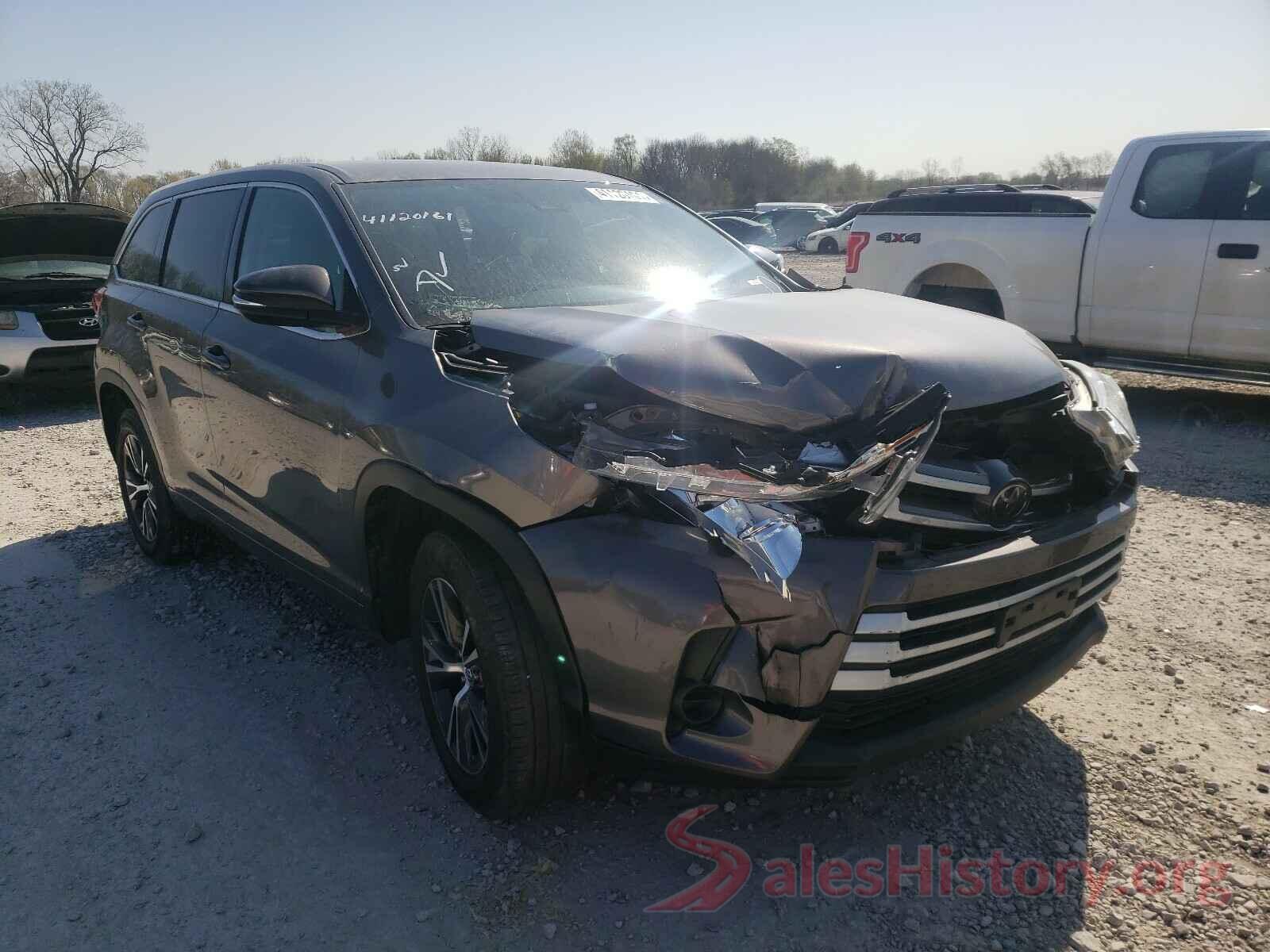 5TDZARFH0JS036601 2018 TOYOTA HIGHLANDER