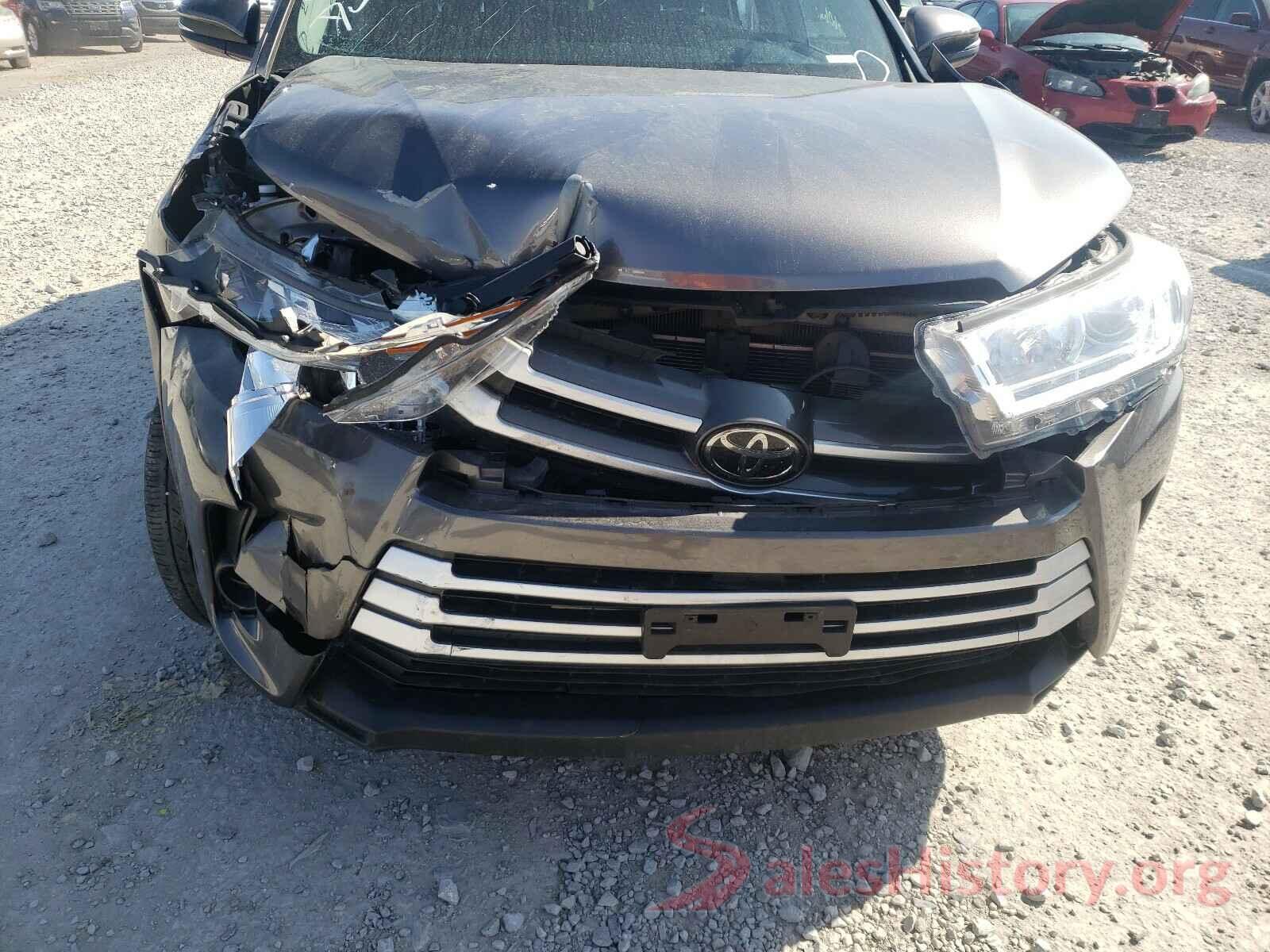 5TDZARFH0JS036601 2018 TOYOTA HIGHLANDER