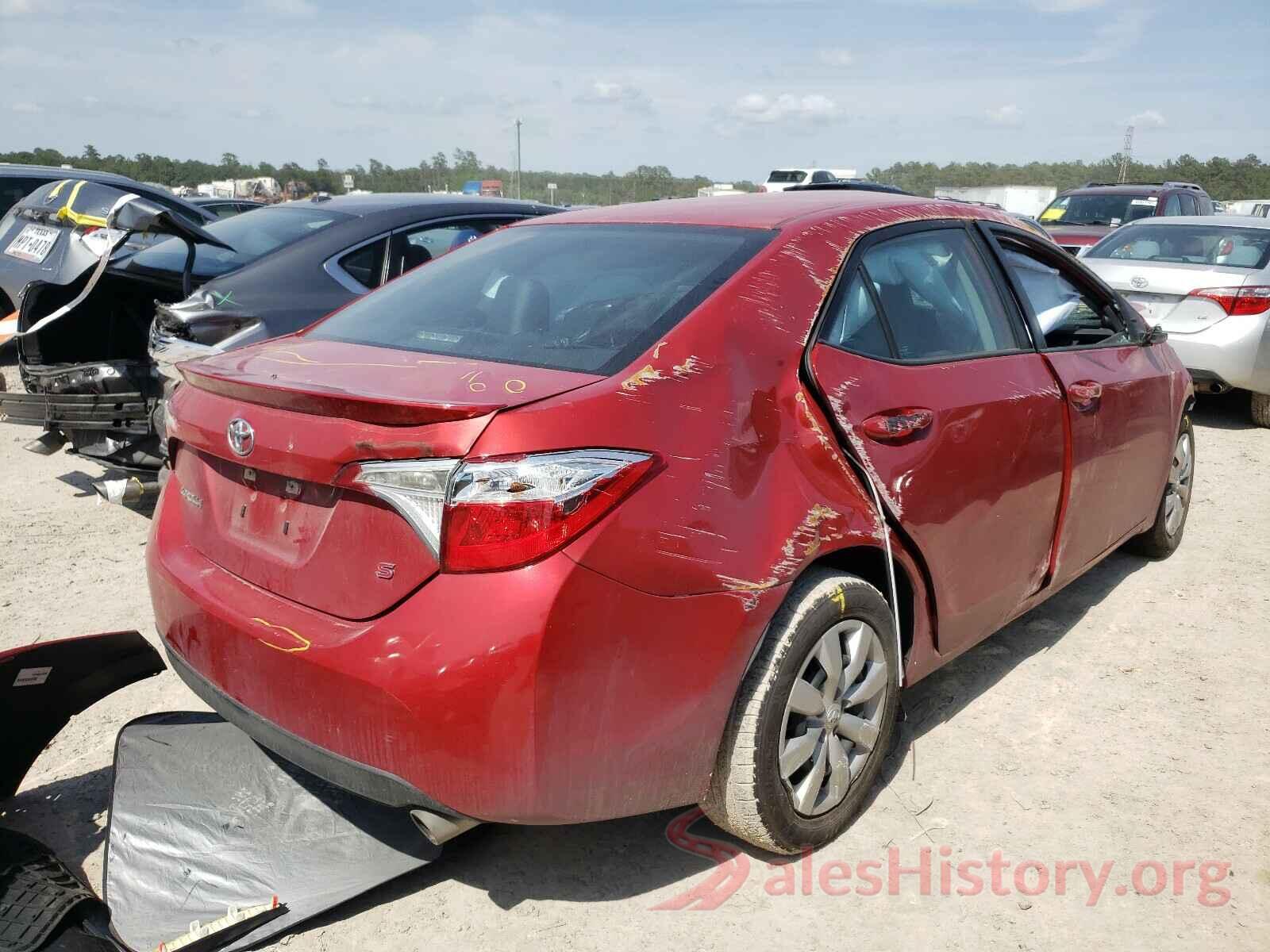 5YFBURHE2GP494346 2016 TOYOTA COROLLA