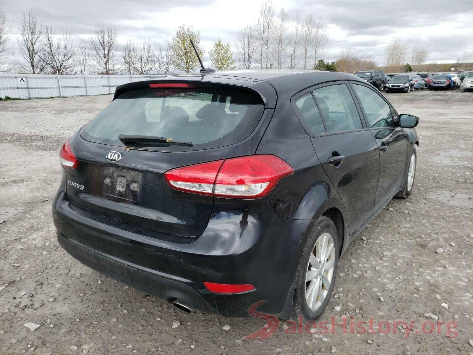 KNAFK5A87G5657636 2016 KIA FORTE