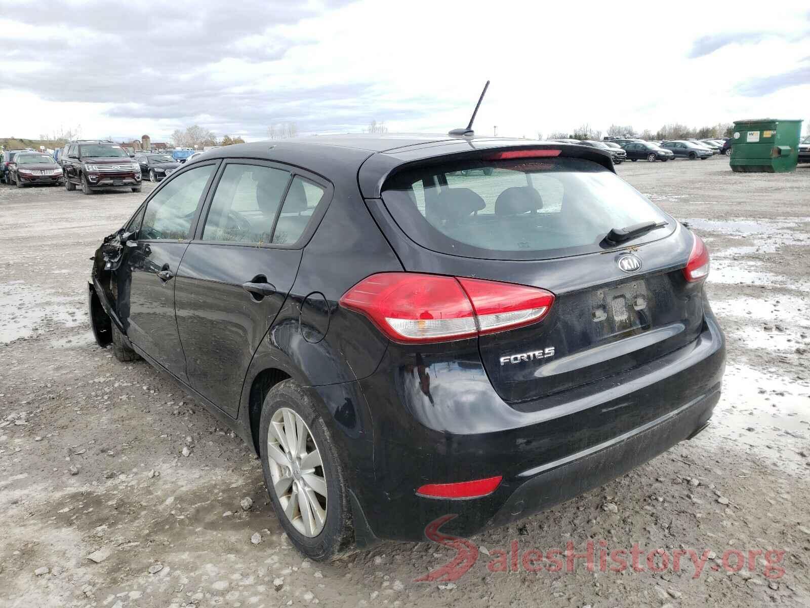 KNAFK5A87G5657636 2016 KIA FORTE