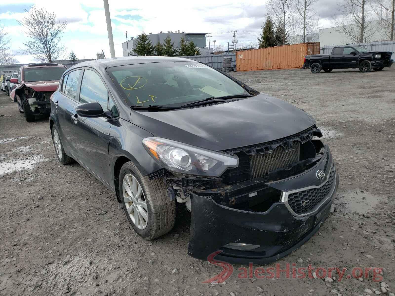 KNAFK5A87G5657636 2016 KIA FORTE