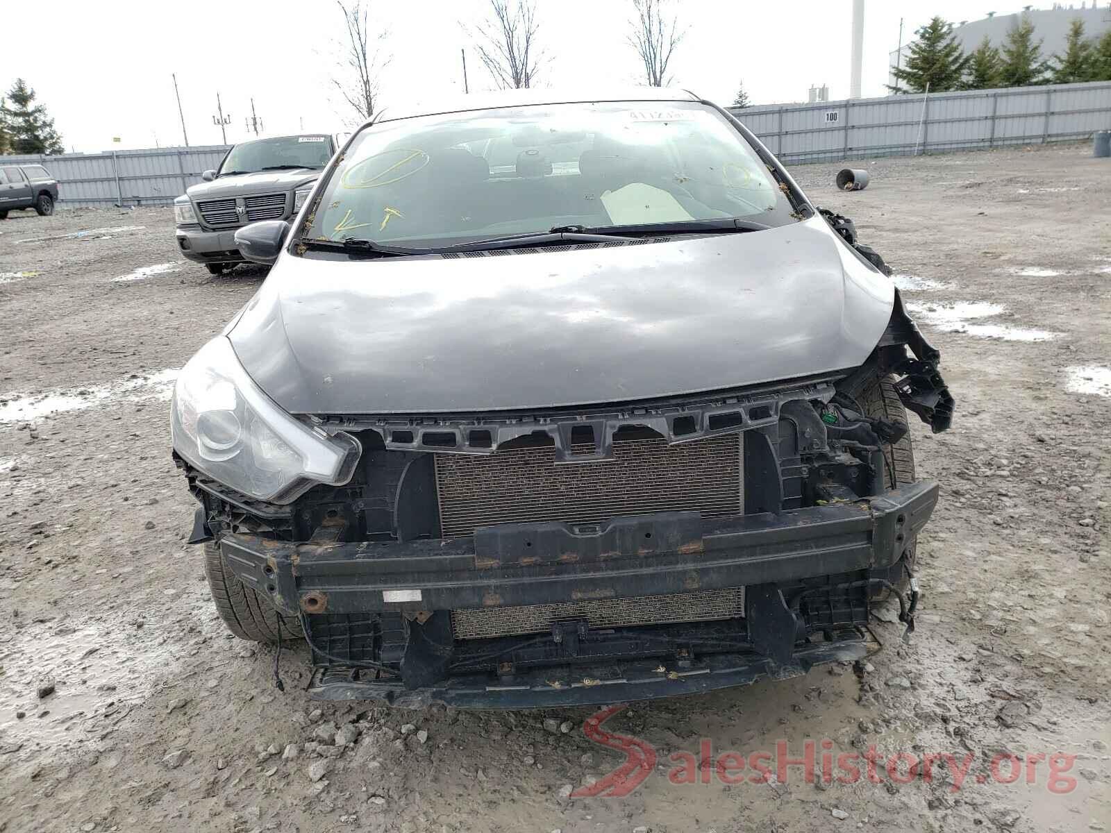 KNAFK5A87G5657636 2016 KIA FORTE