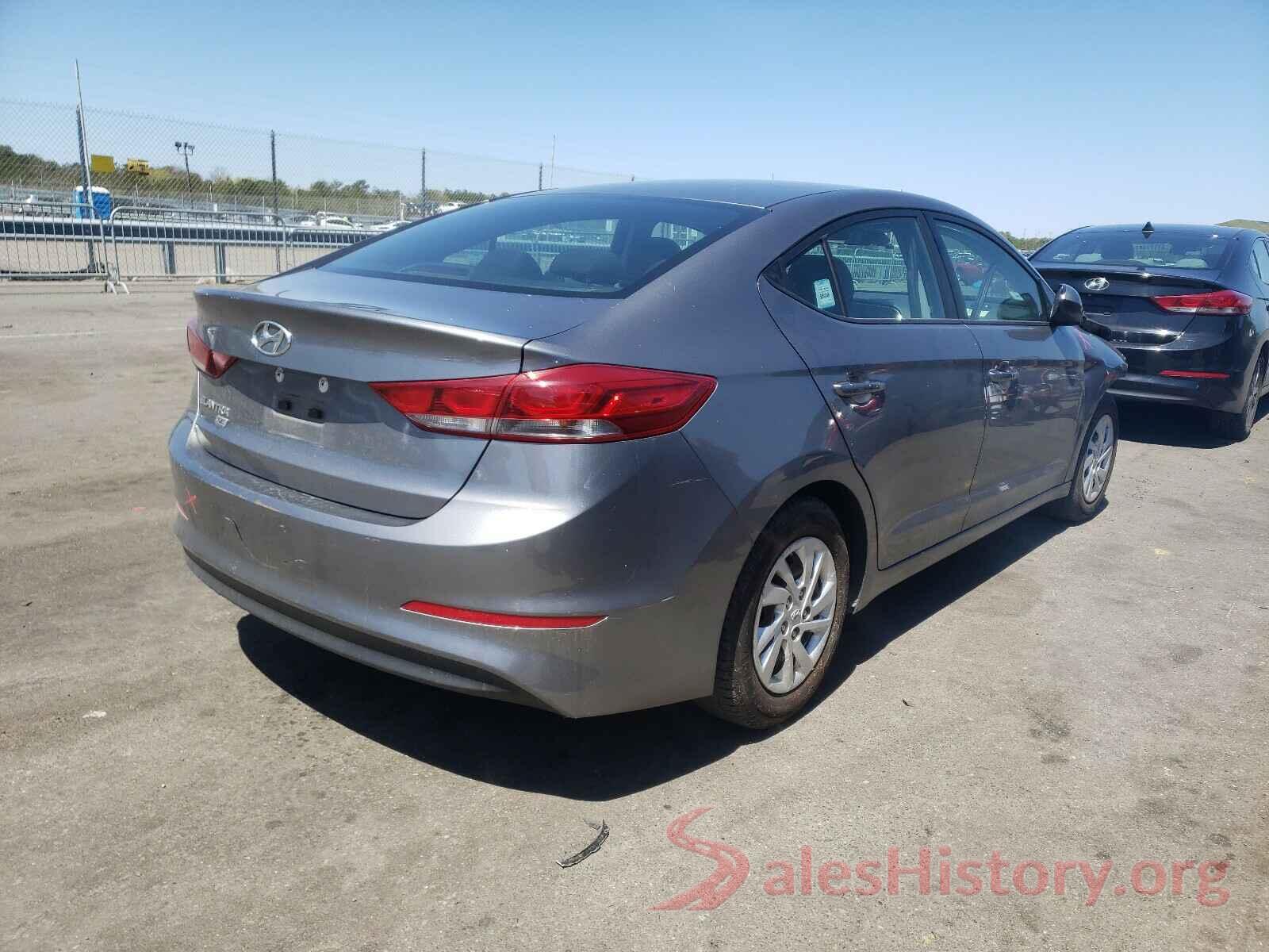 5NPD74LF6JH281360 2018 HYUNDAI ELANTRA