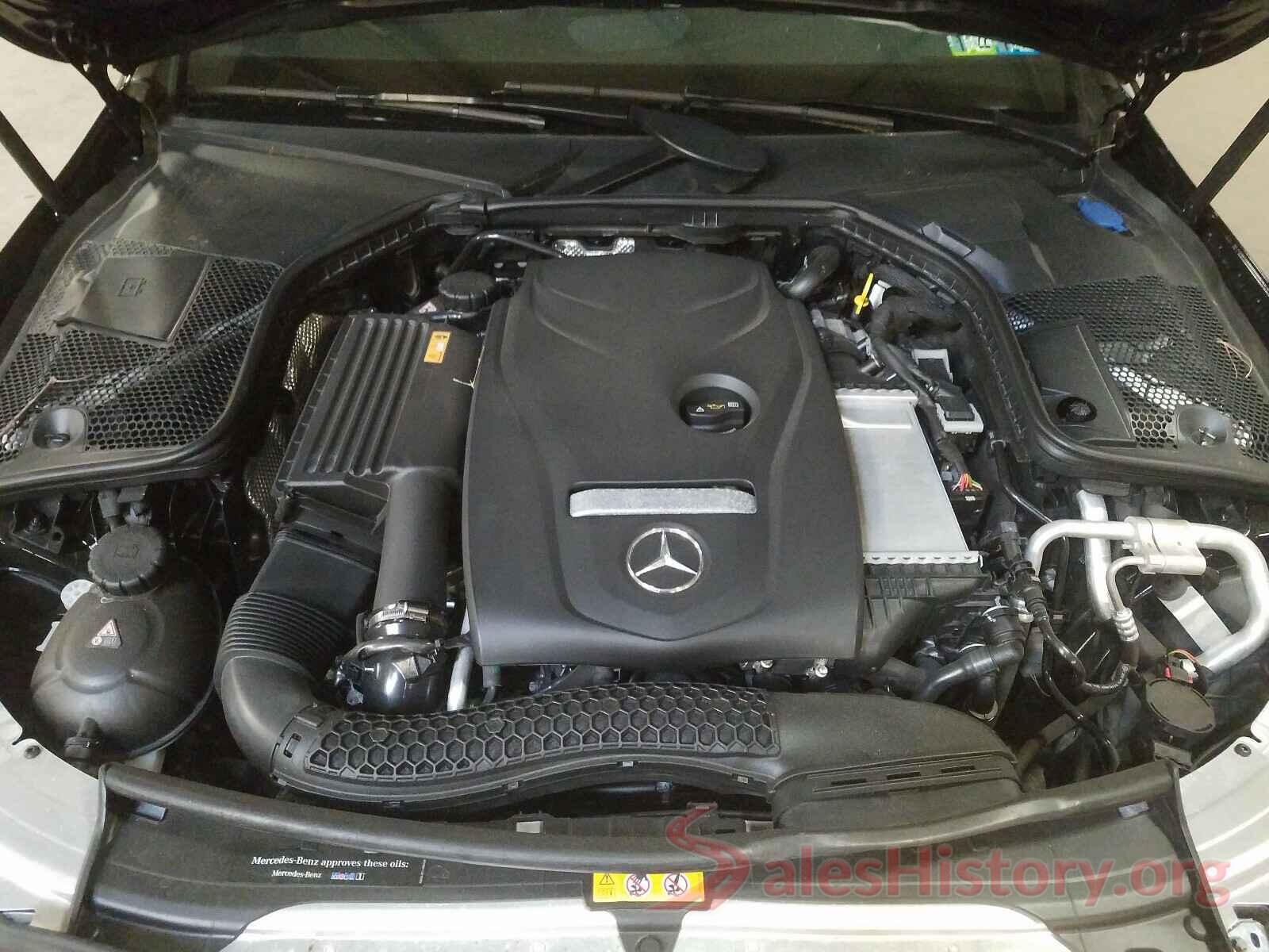 55SWF4KB3HU198521 2017 MERCEDES-BENZ C CLASS