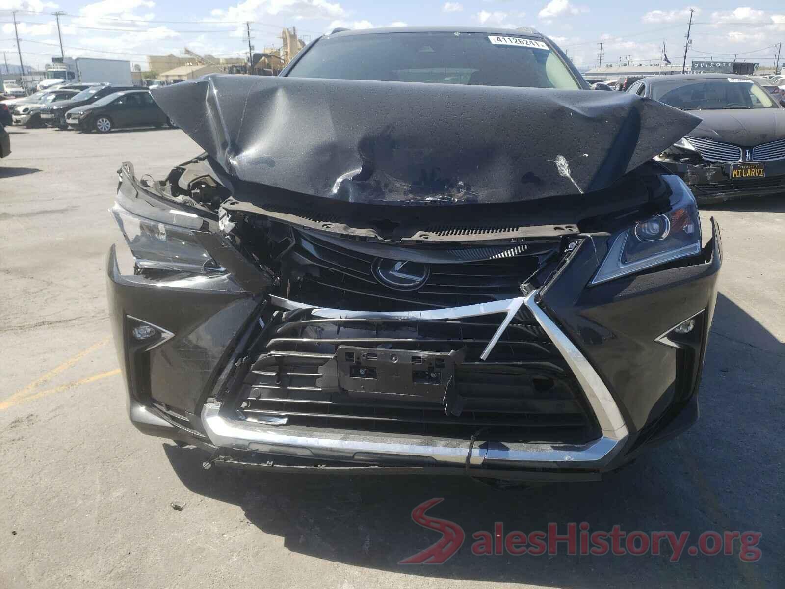 JTJGZKCA6K2011481 2019 LEXUS RX350