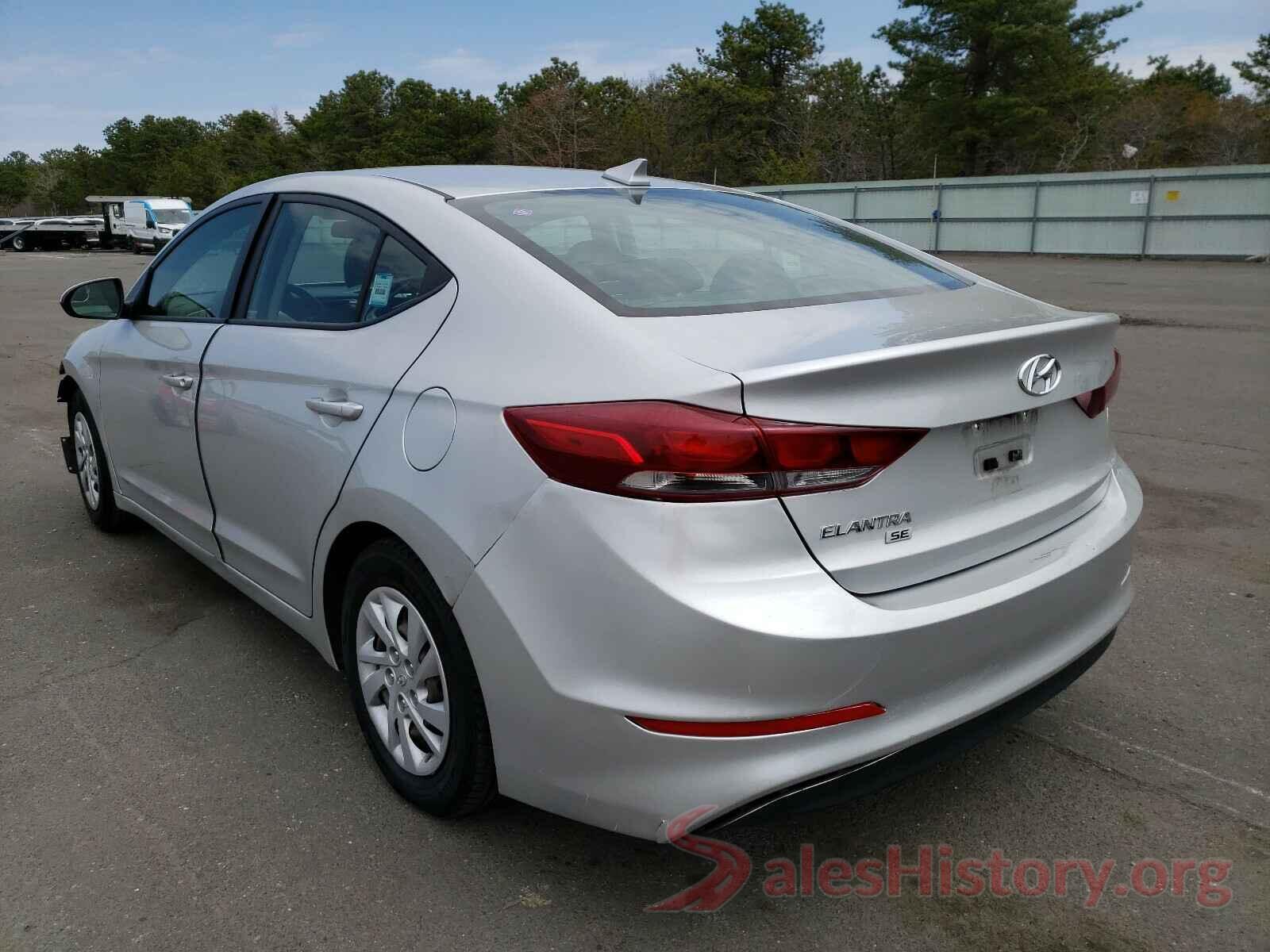 5NPD74LF6JH391051 2018 HYUNDAI ELANTRA