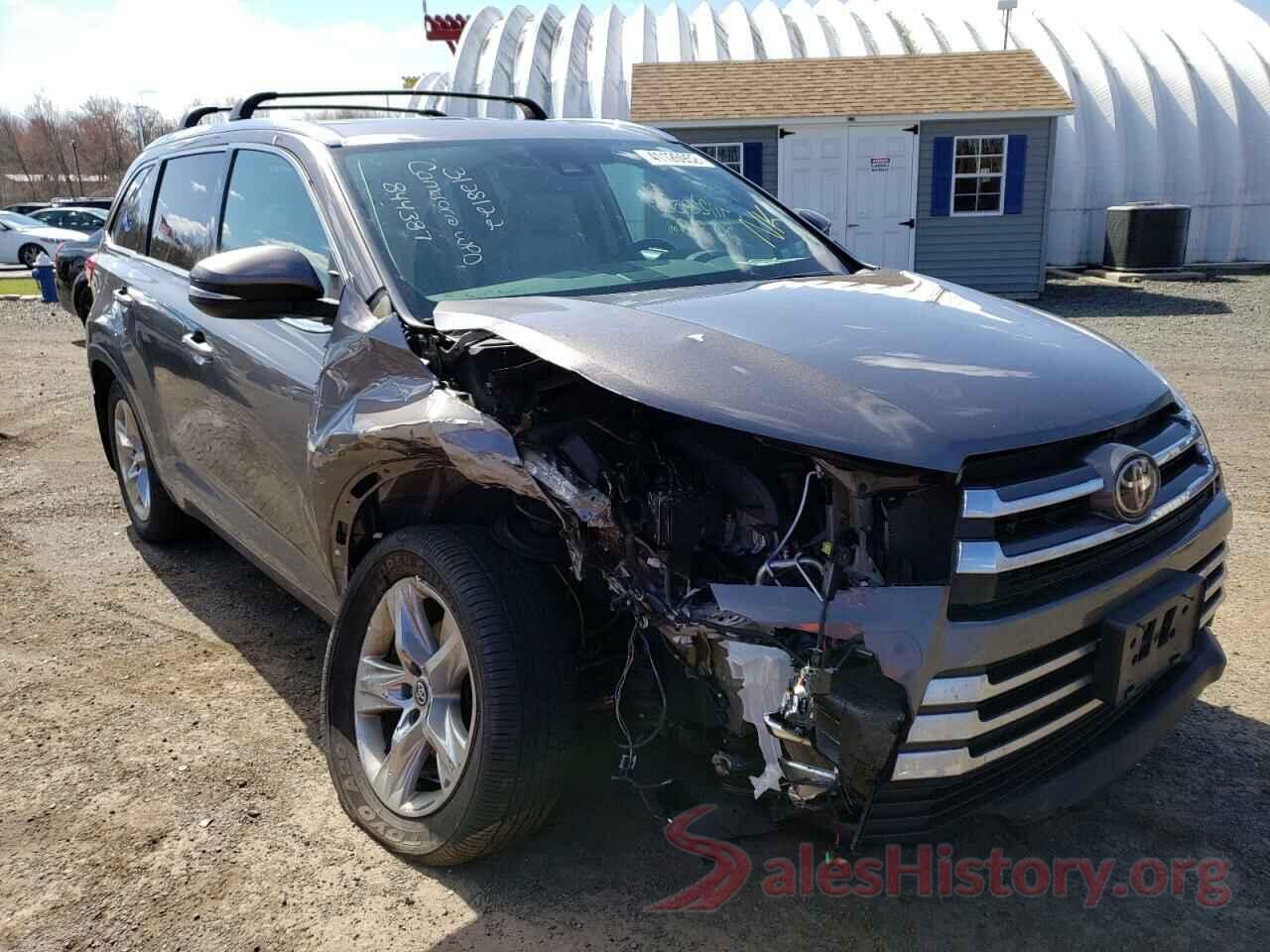 5TDDZRFH6JS844387 2018 TOYOTA HIGHLANDER