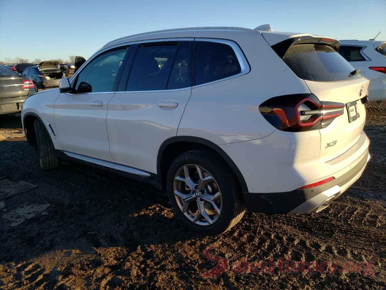 5UX53DP02N9N10345 2022 BMW X3