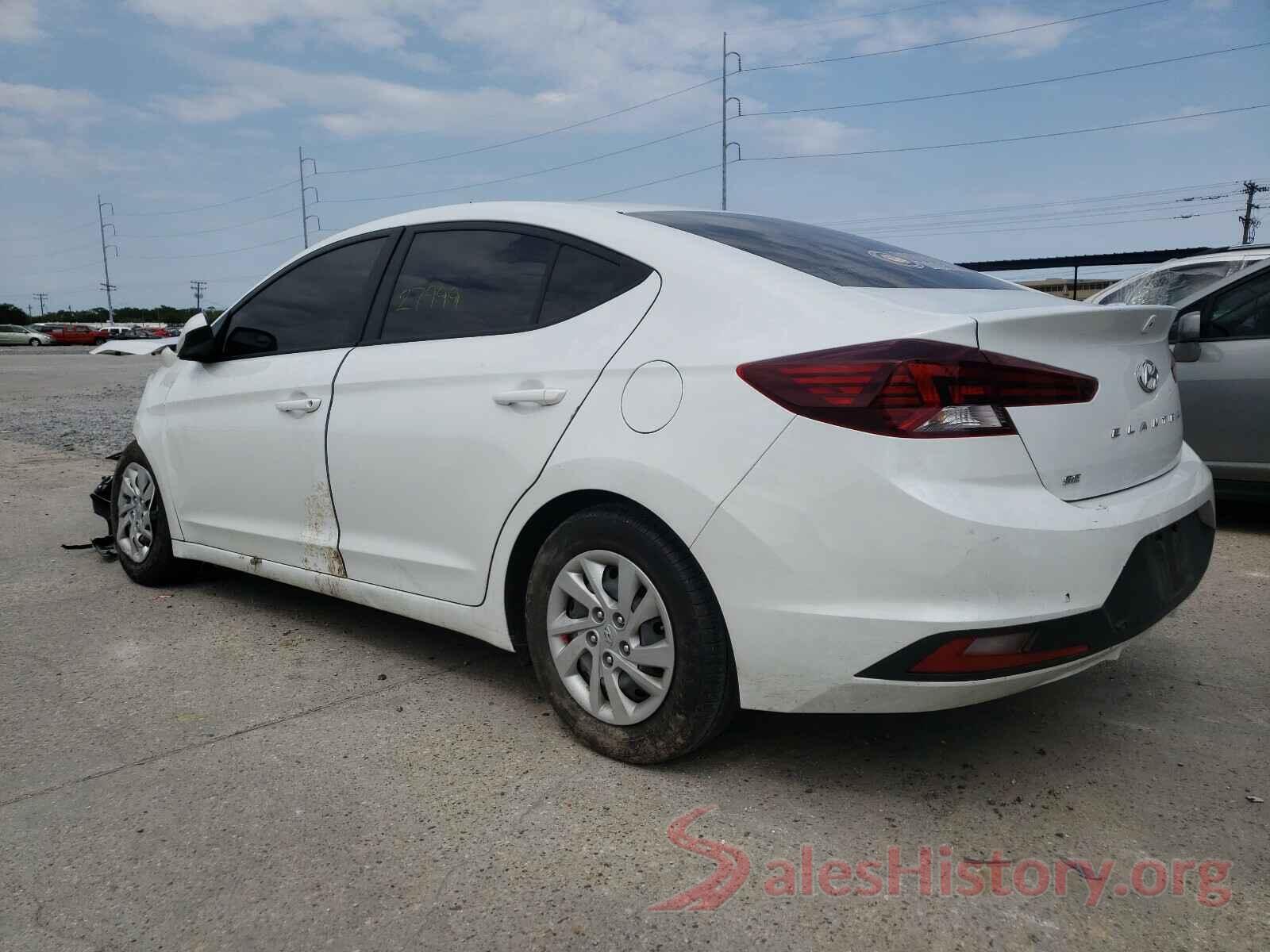 5NPD74LF7LH548444 2020 HYUNDAI ELANTRA