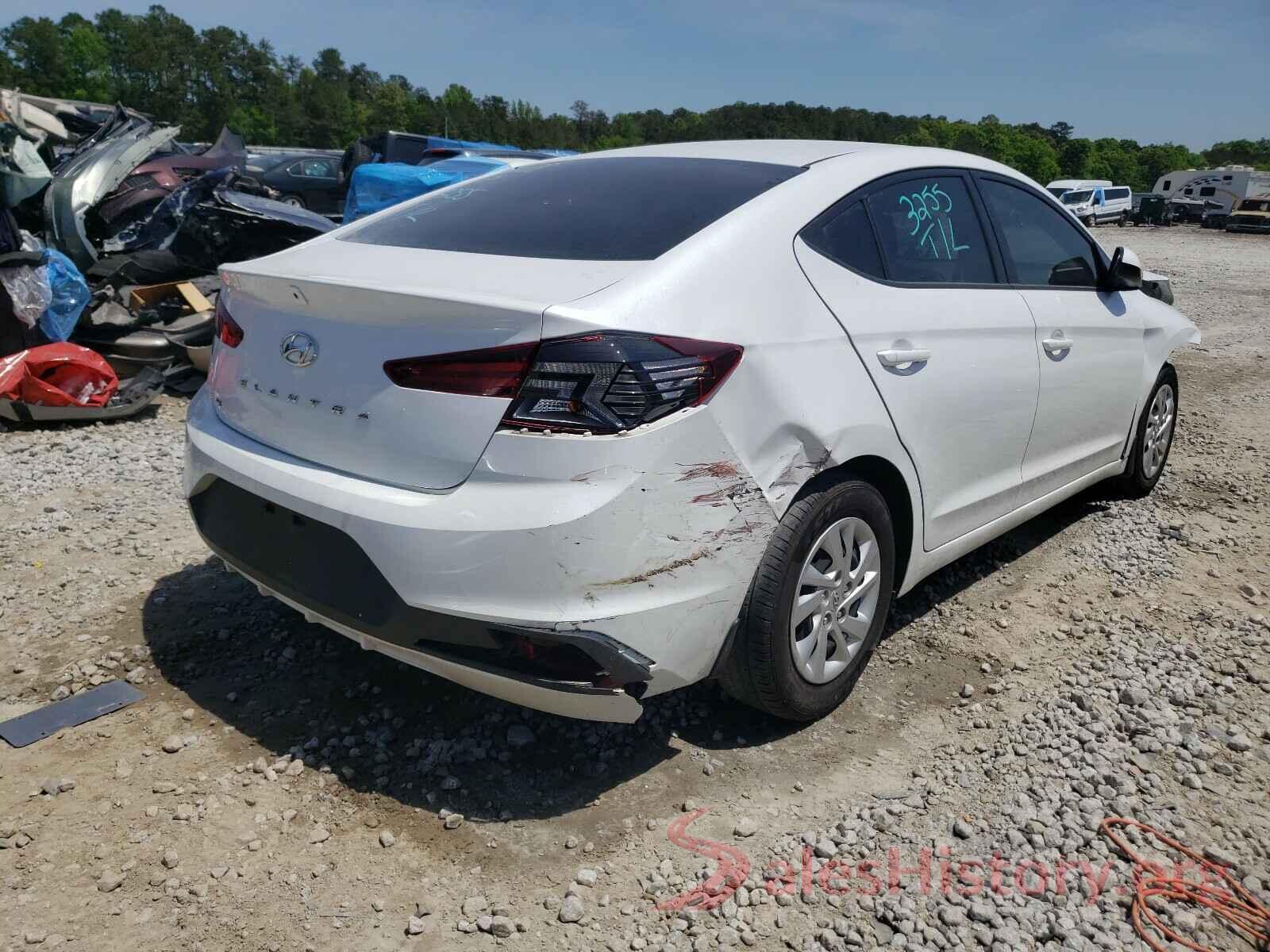 5NPD74LF0KH465288 2019 HYUNDAI ELANTRA