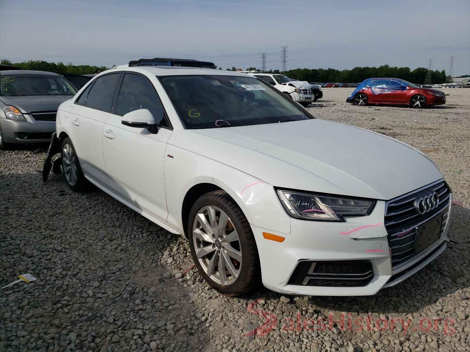 WAUKMAF46JN016170 2018 AUDI A4