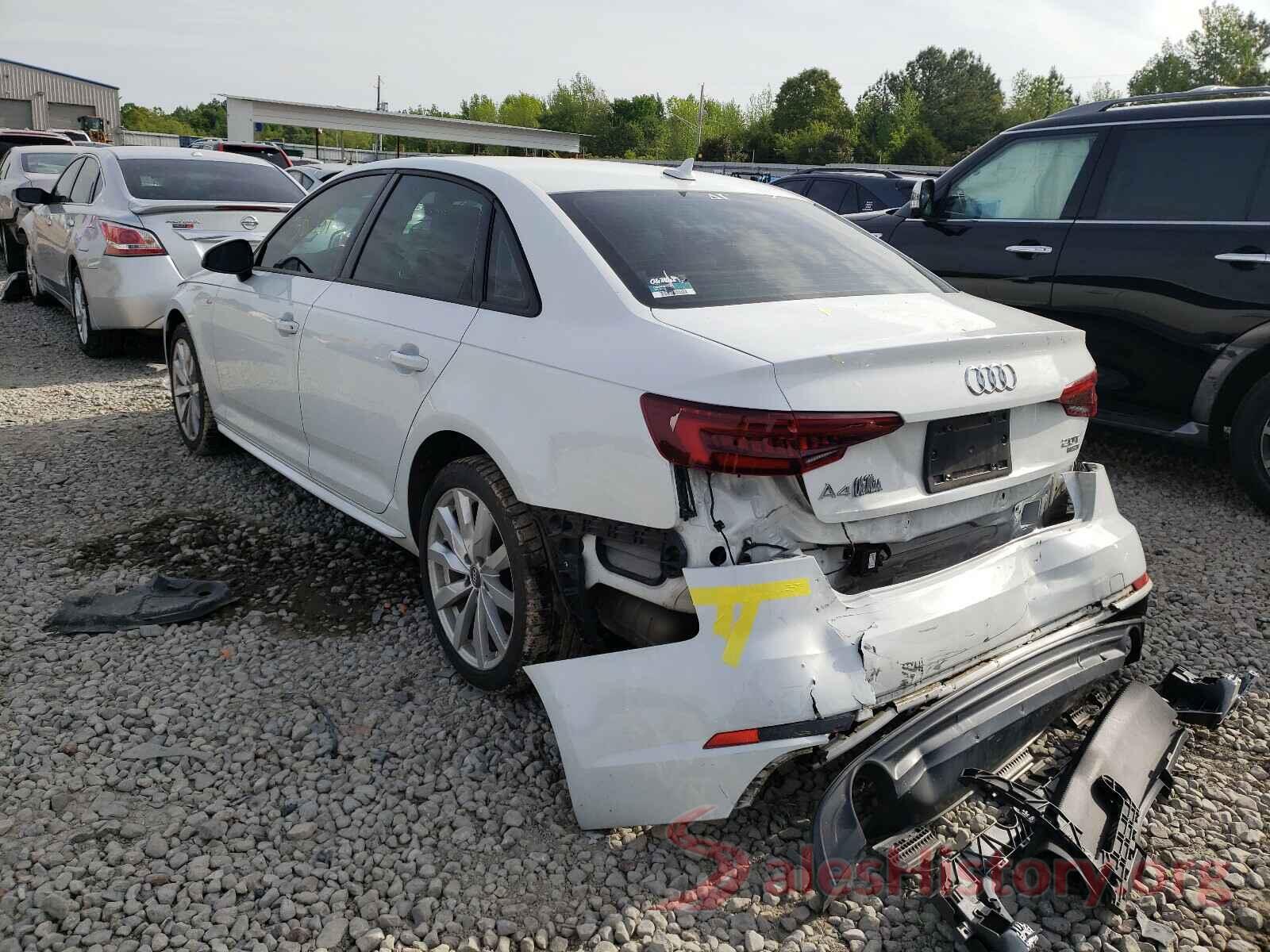 WAUKMAF46JN016170 2018 AUDI A4