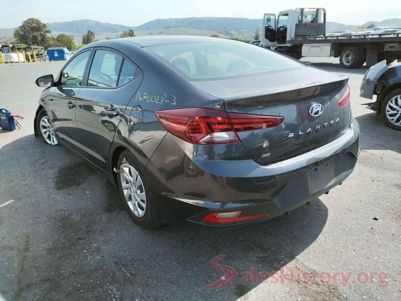 5NPD74LFXLH592938 2020 HYUNDAI ELANTRA