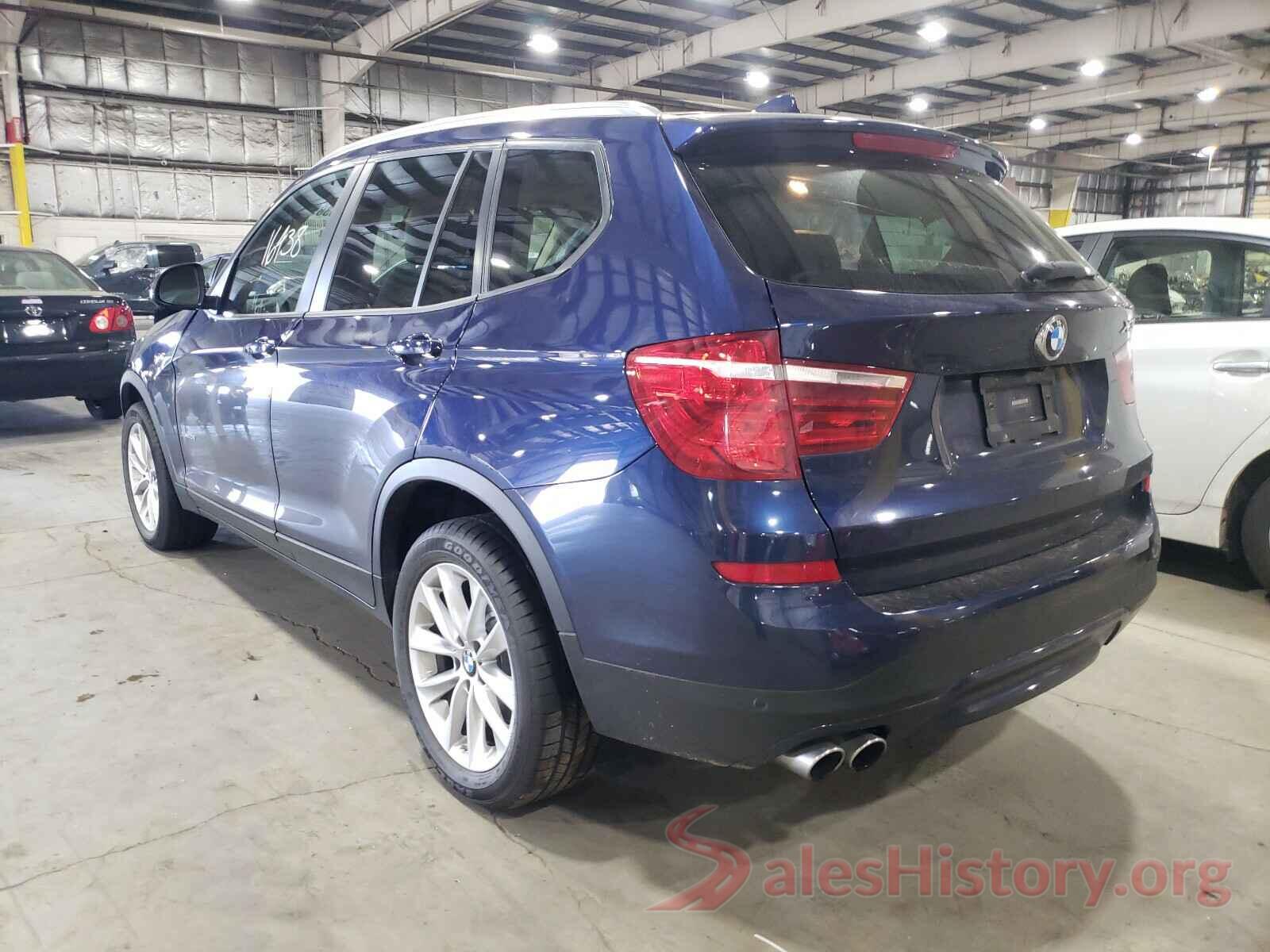 5UXWX9C58G0D65393 2016 BMW X3