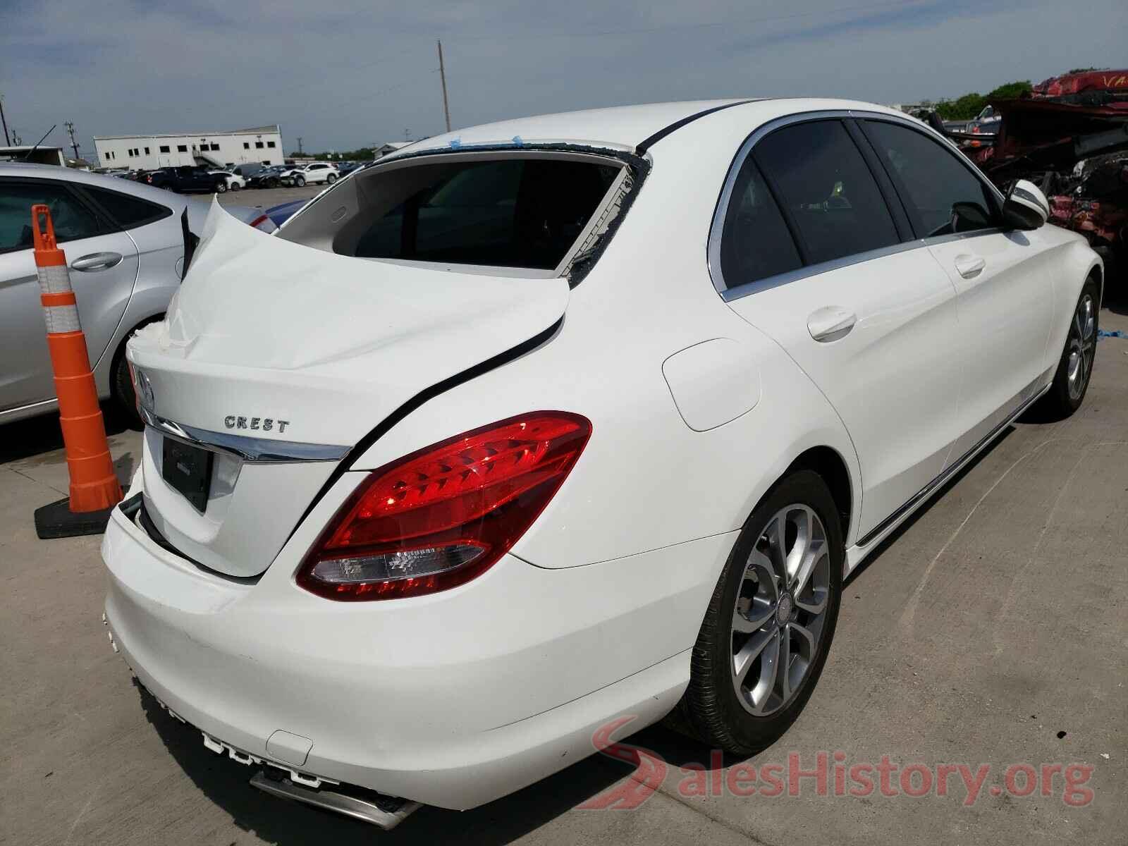 55SWF4JB3GU154082 2016 MERCEDES-BENZ C CLASS