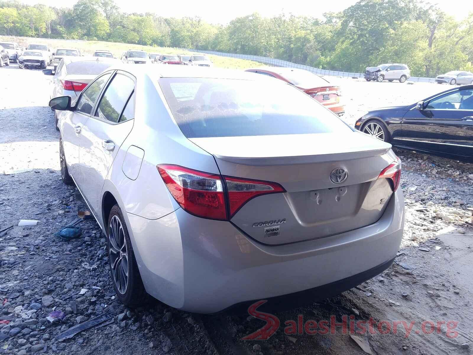 5YFBURHE5GP384391 2016 TOYOTA COROLLA