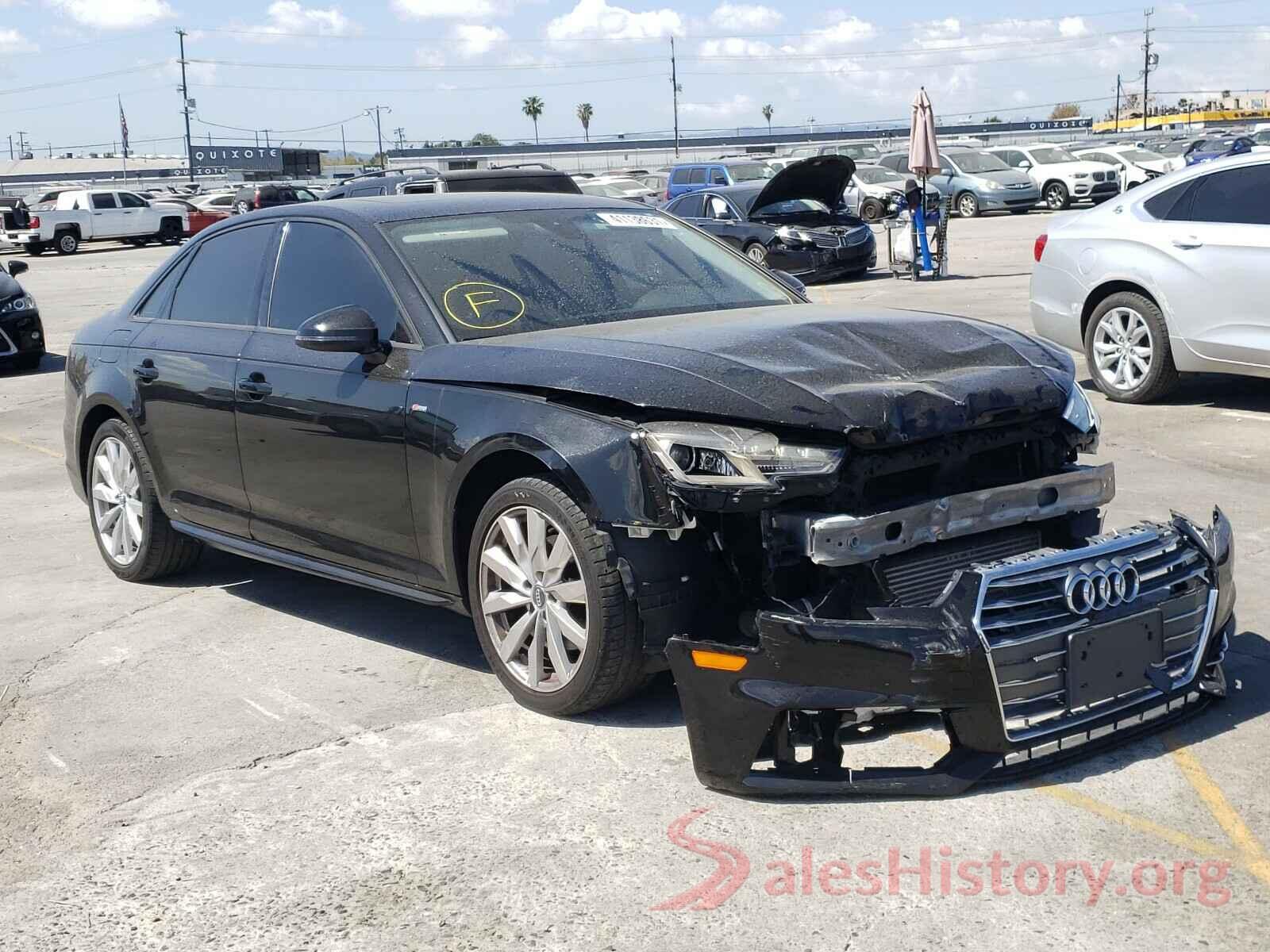 WAUKMAF46JA050424 2018 AUDI A4