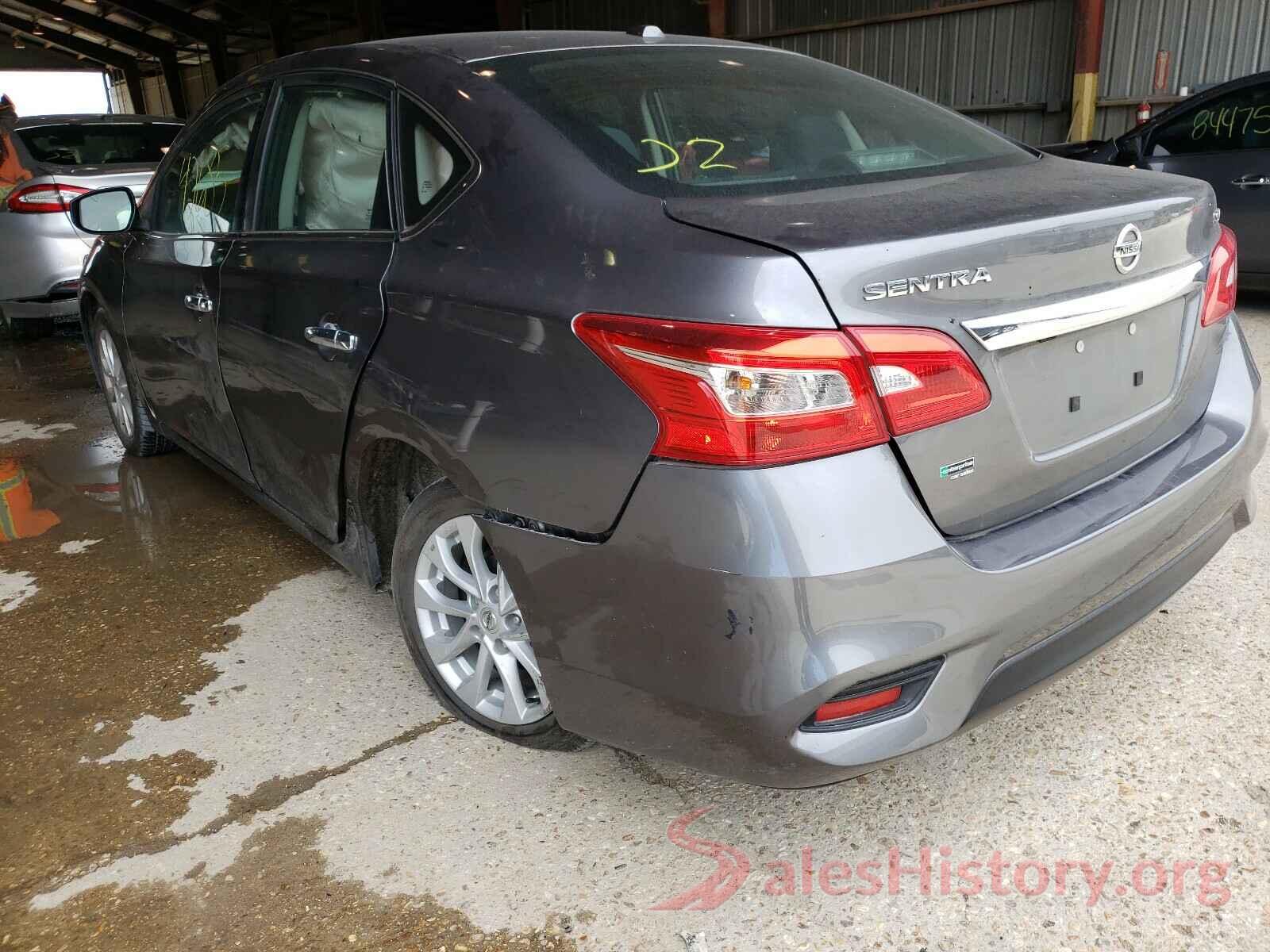 3N1AB7AP0KY281697 2019 NISSAN SENTRA