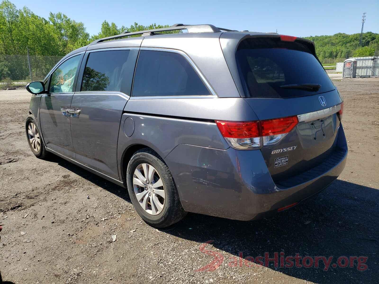 5FNRL5H30GB026409 2016 HONDA ODYSSEY