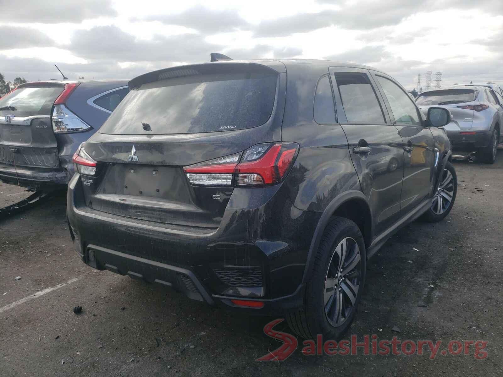 JA4AR3AU8LU021974 2020 MITSUBISHI OUTLANDER