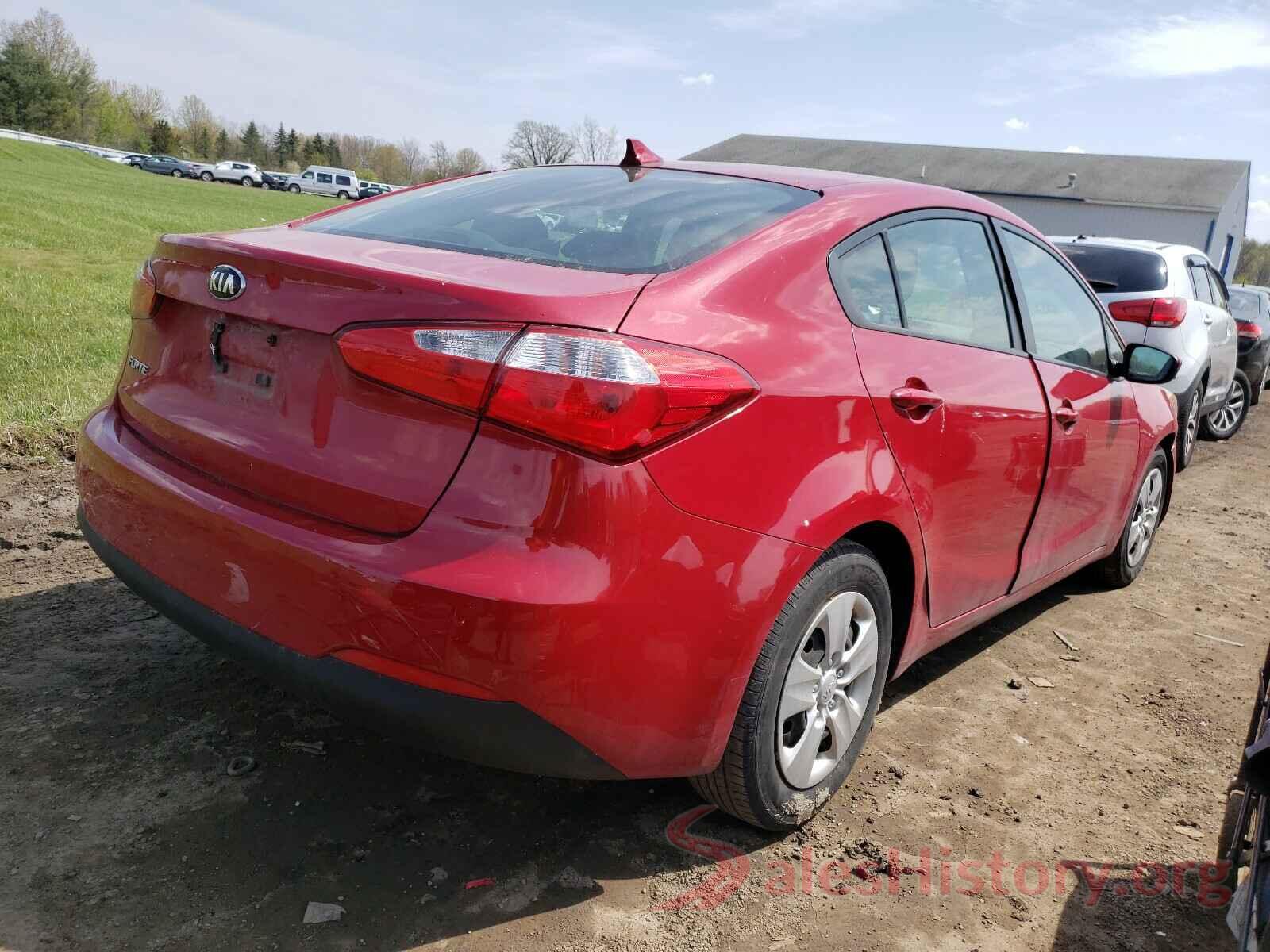 KNAFK4A62G5475643 2016 KIA FORTE