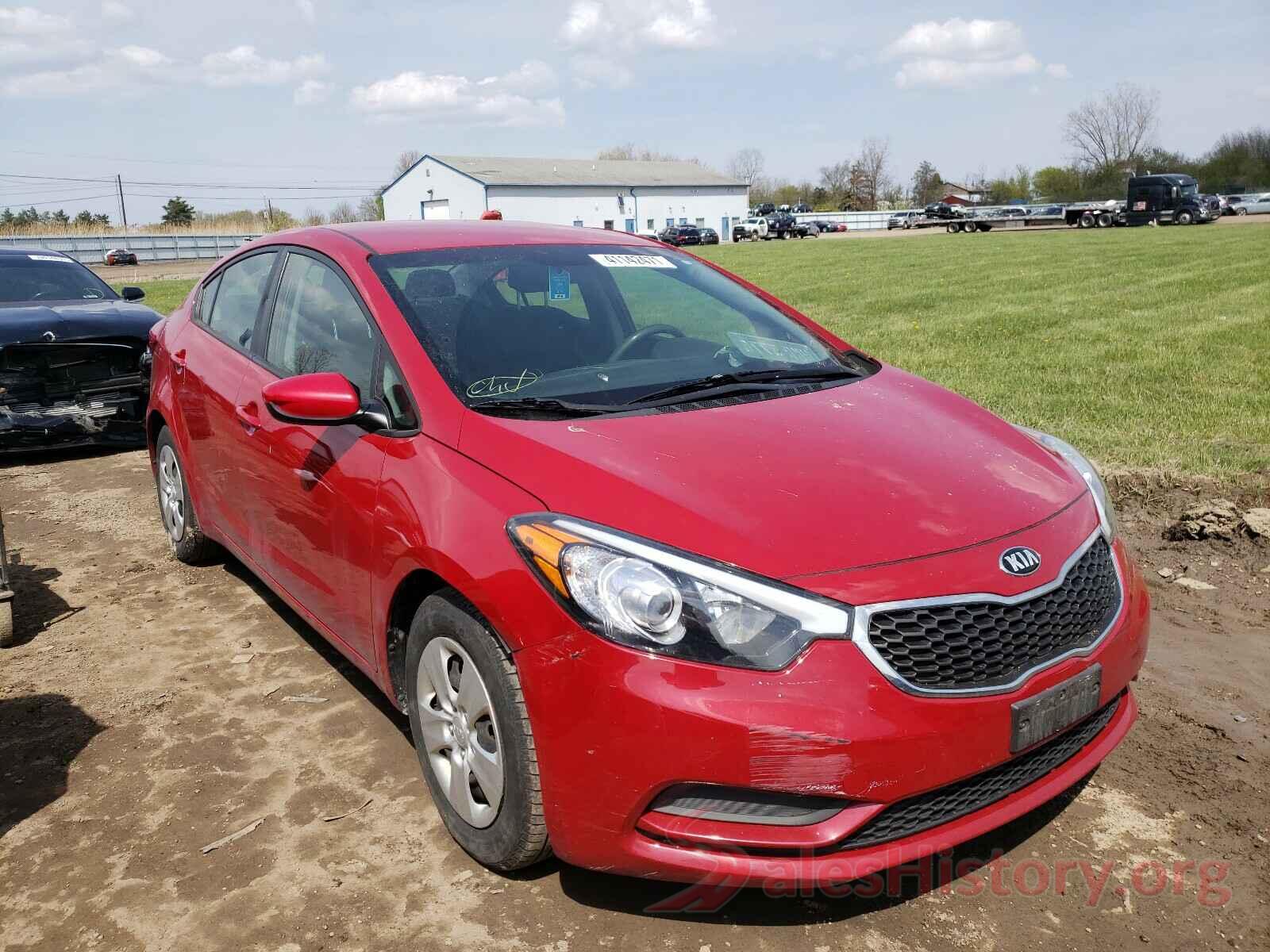 KNAFK4A62G5475643 2016 KIA FORTE