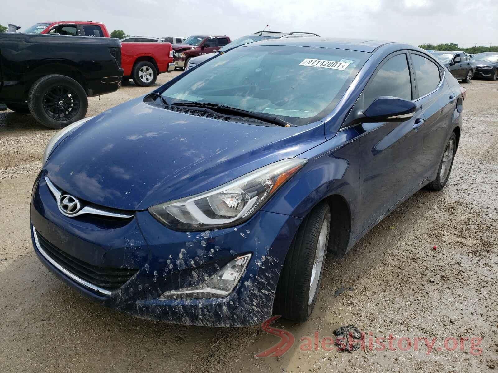 5NPDH4AE7GH729136 2016 HYUNDAI ELANTRA