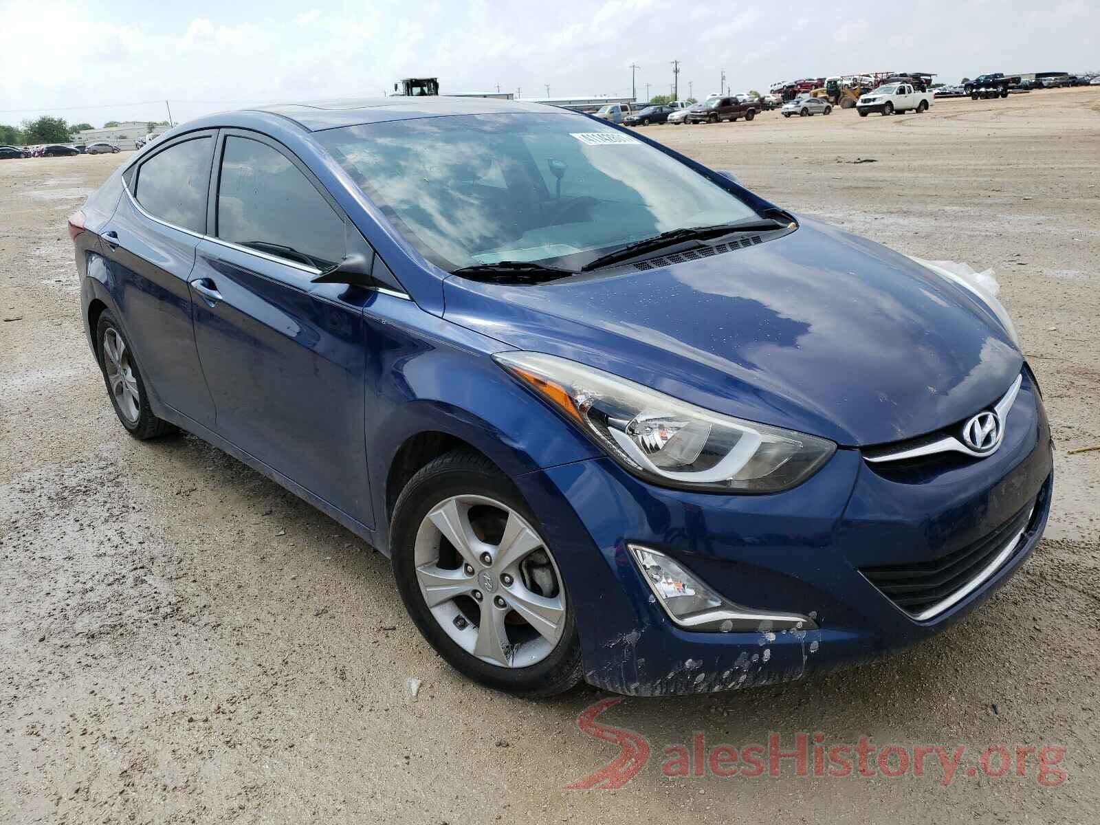 5NPDH4AE7GH729136 2016 HYUNDAI ELANTRA