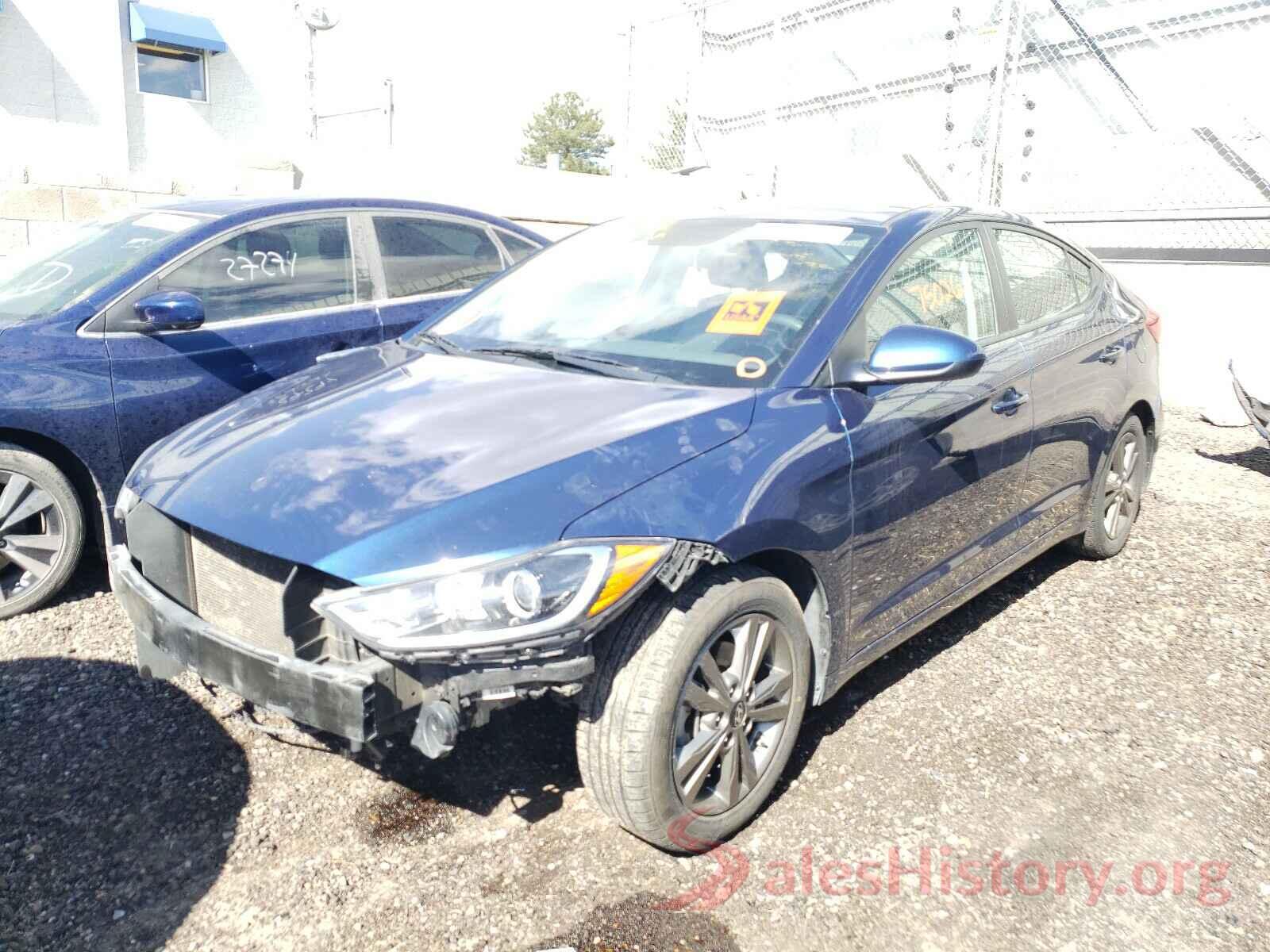 5NPD84LF1JH230457 2018 HYUNDAI ELANTRA