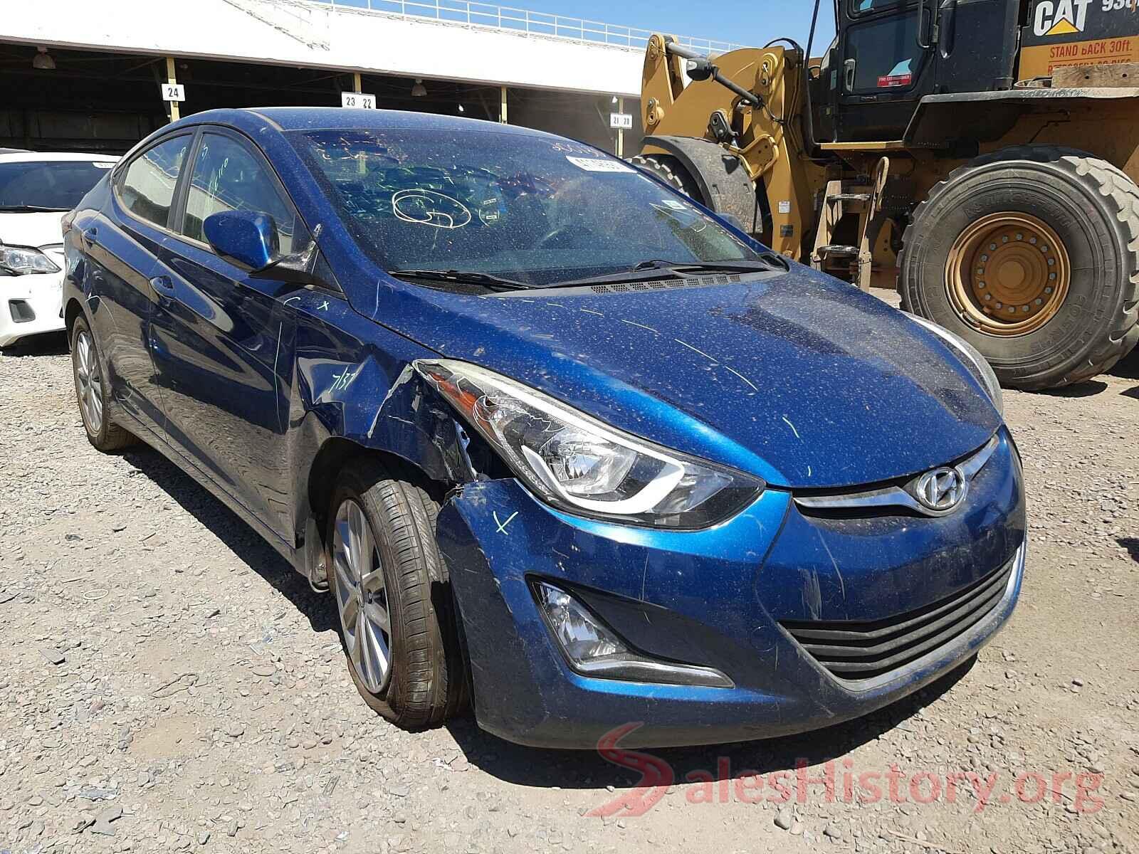 KMHDH4AE7GU532856 2016 HYUNDAI ELANTRA