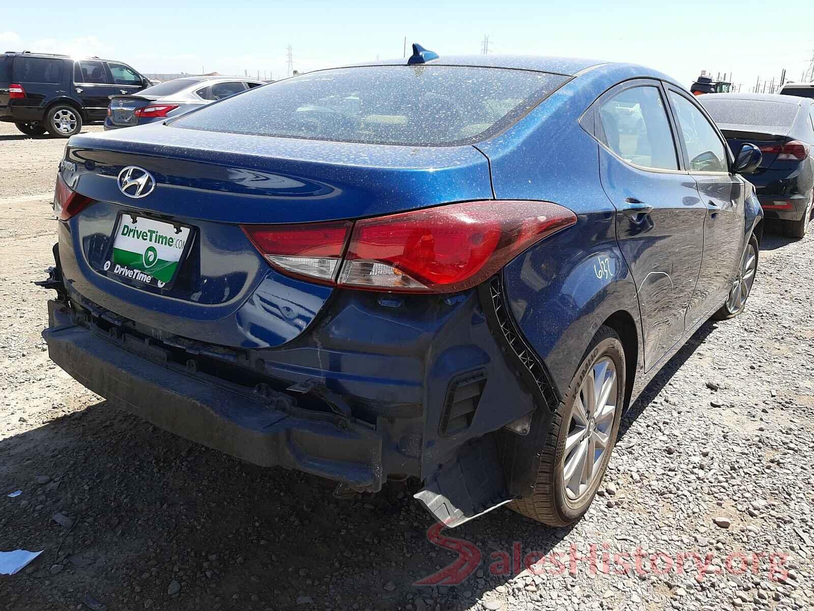 KMHDH4AE7GU532856 2016 HYUNDAI ELANTRA